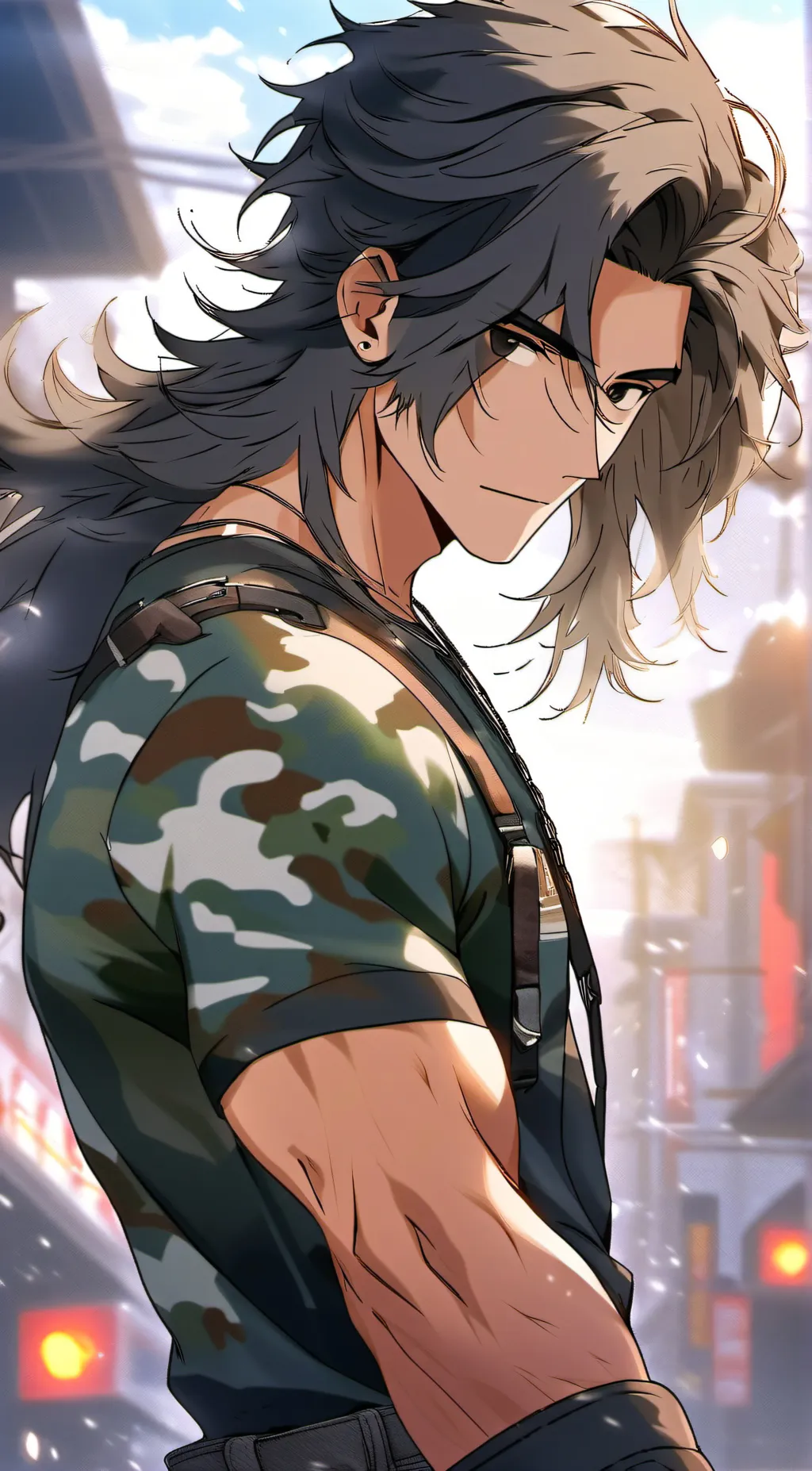 ai character: terrence background