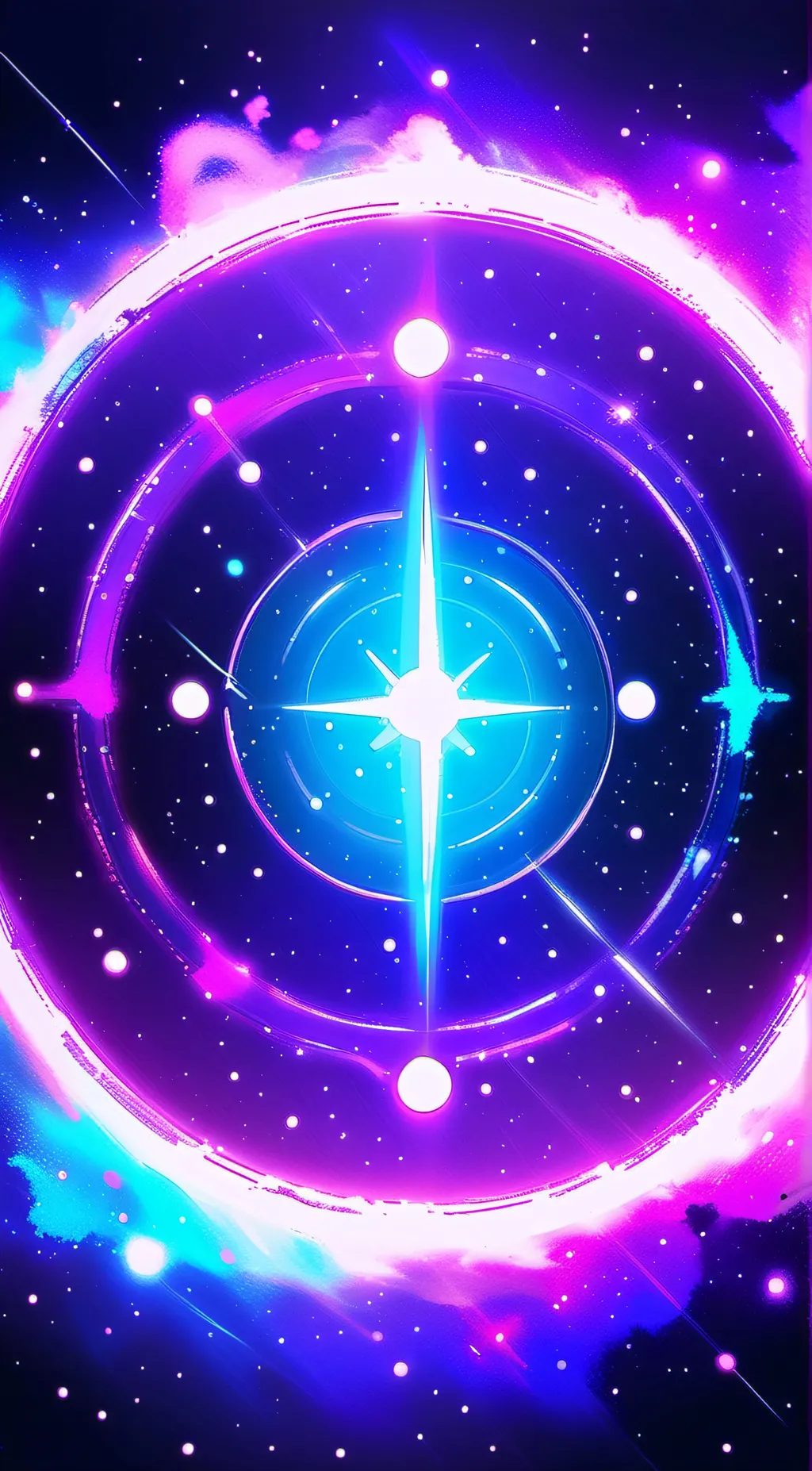 ai character: The circle background