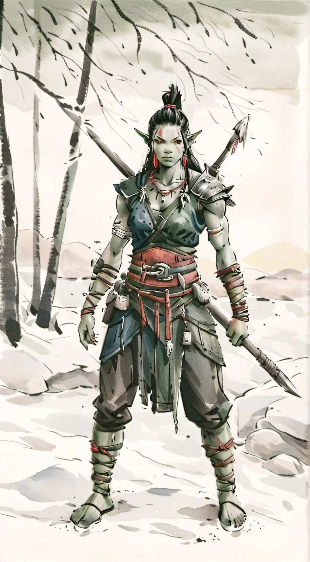 ai character: tribe leader coca background