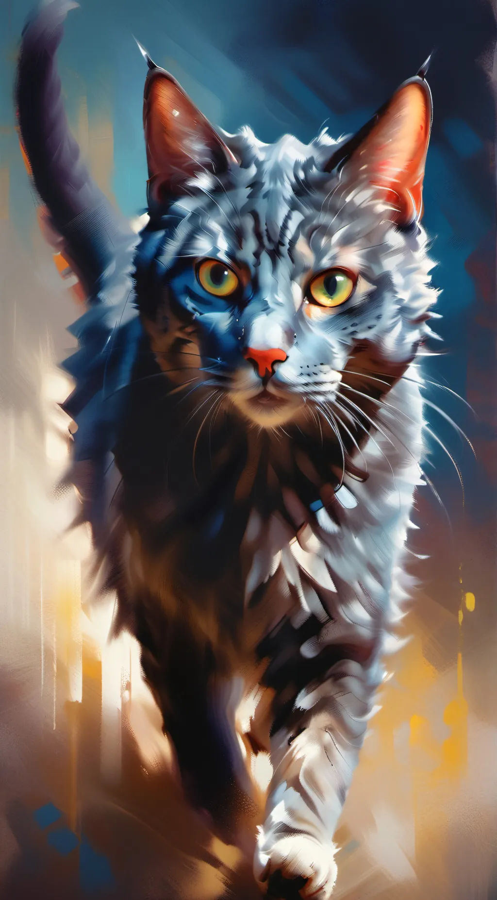 ai character: yellowfang  background