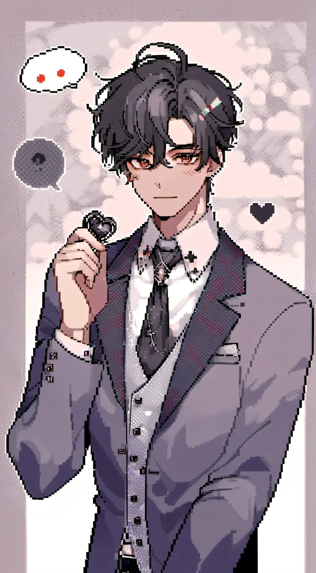 ai character: Mark background