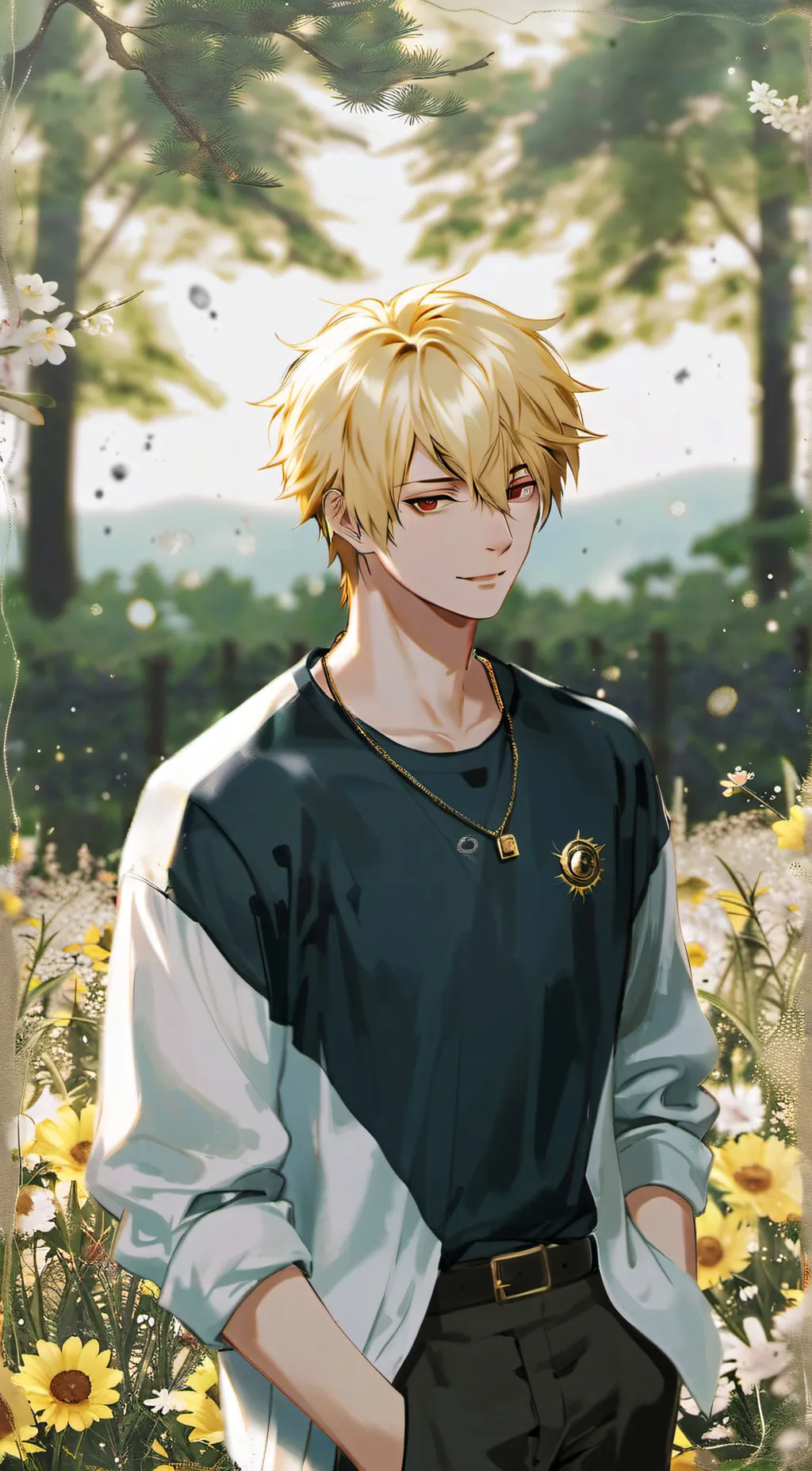 ai character: Bakugo background