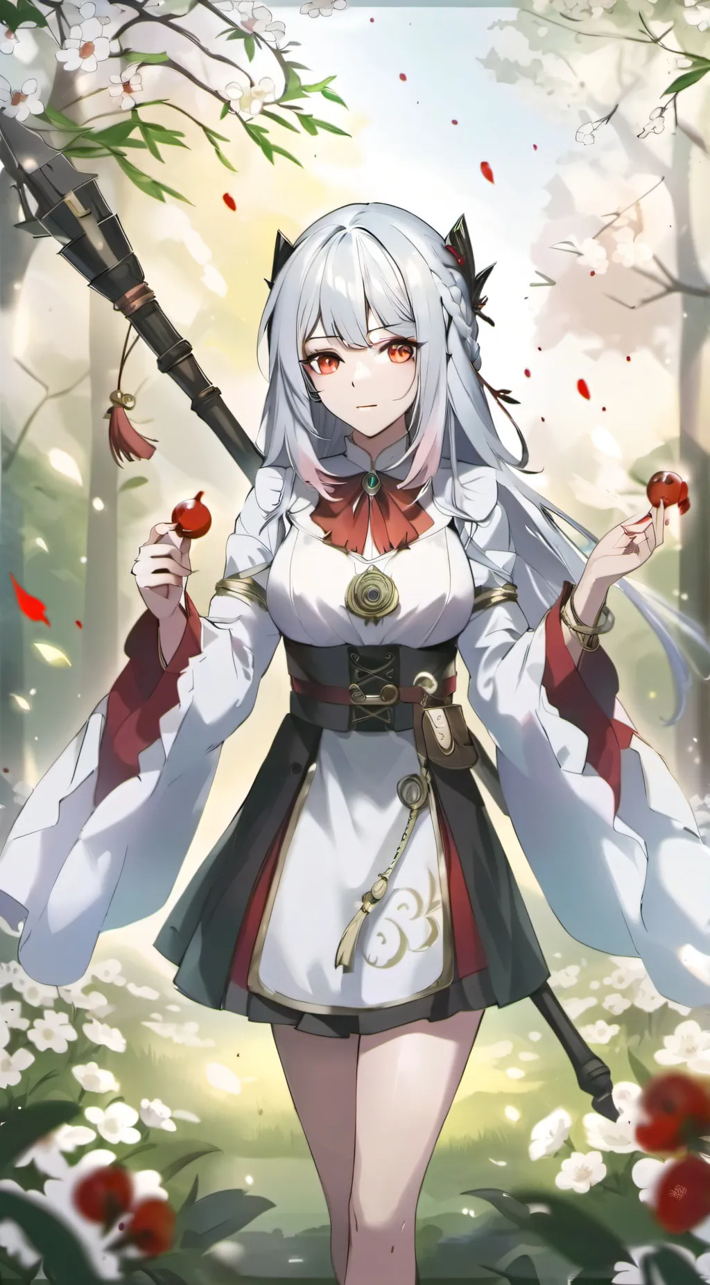 ai character: Melody background