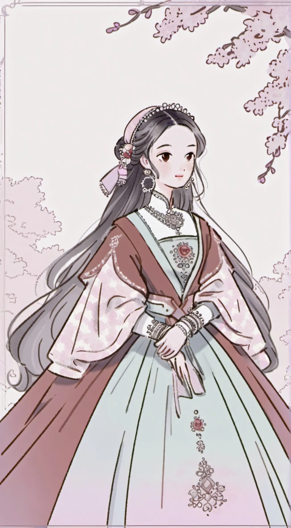 ai character: natalie  background