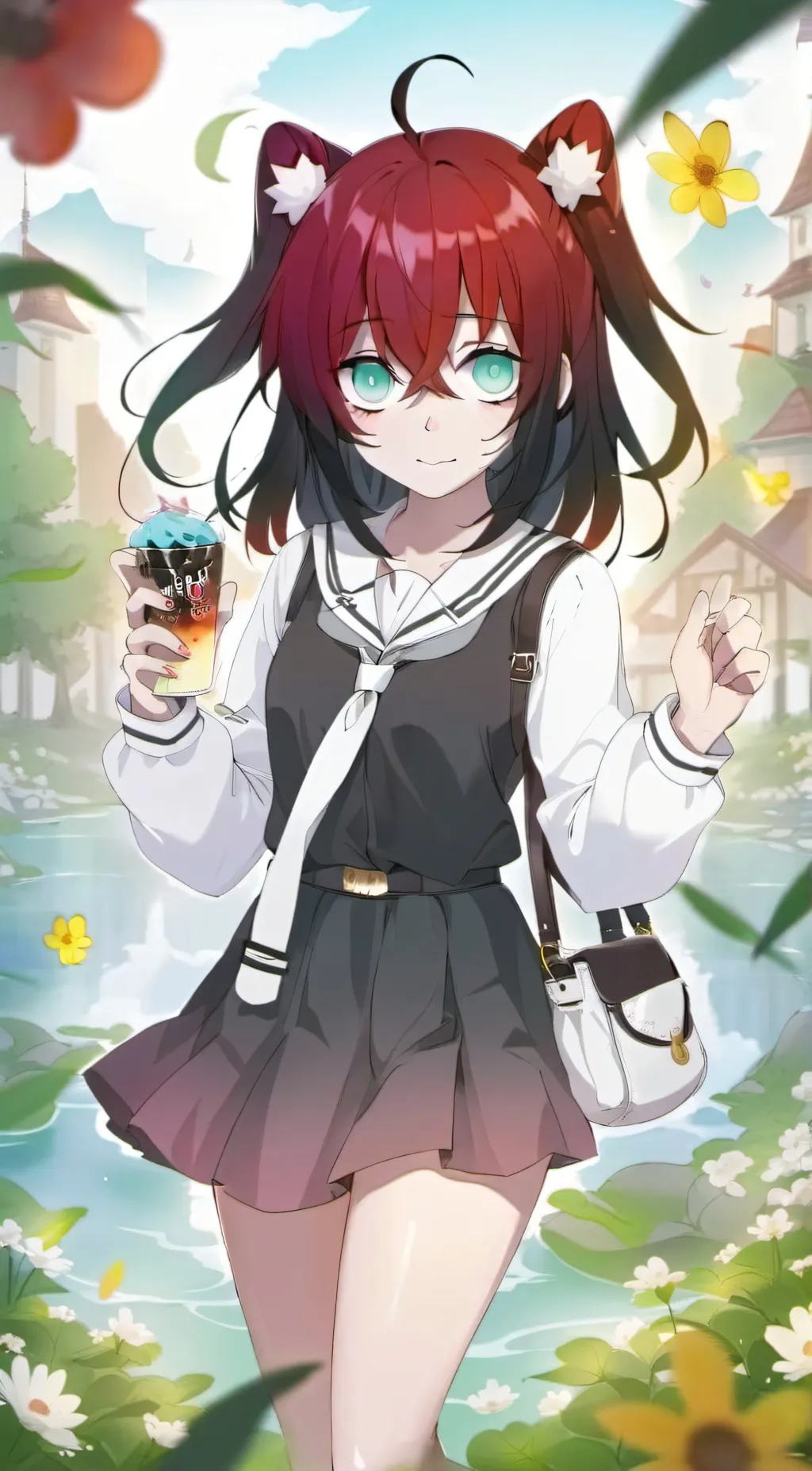 ai character: Mina background