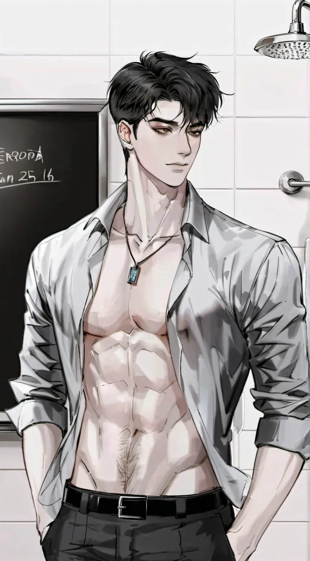 ai character: levi Johnson  background