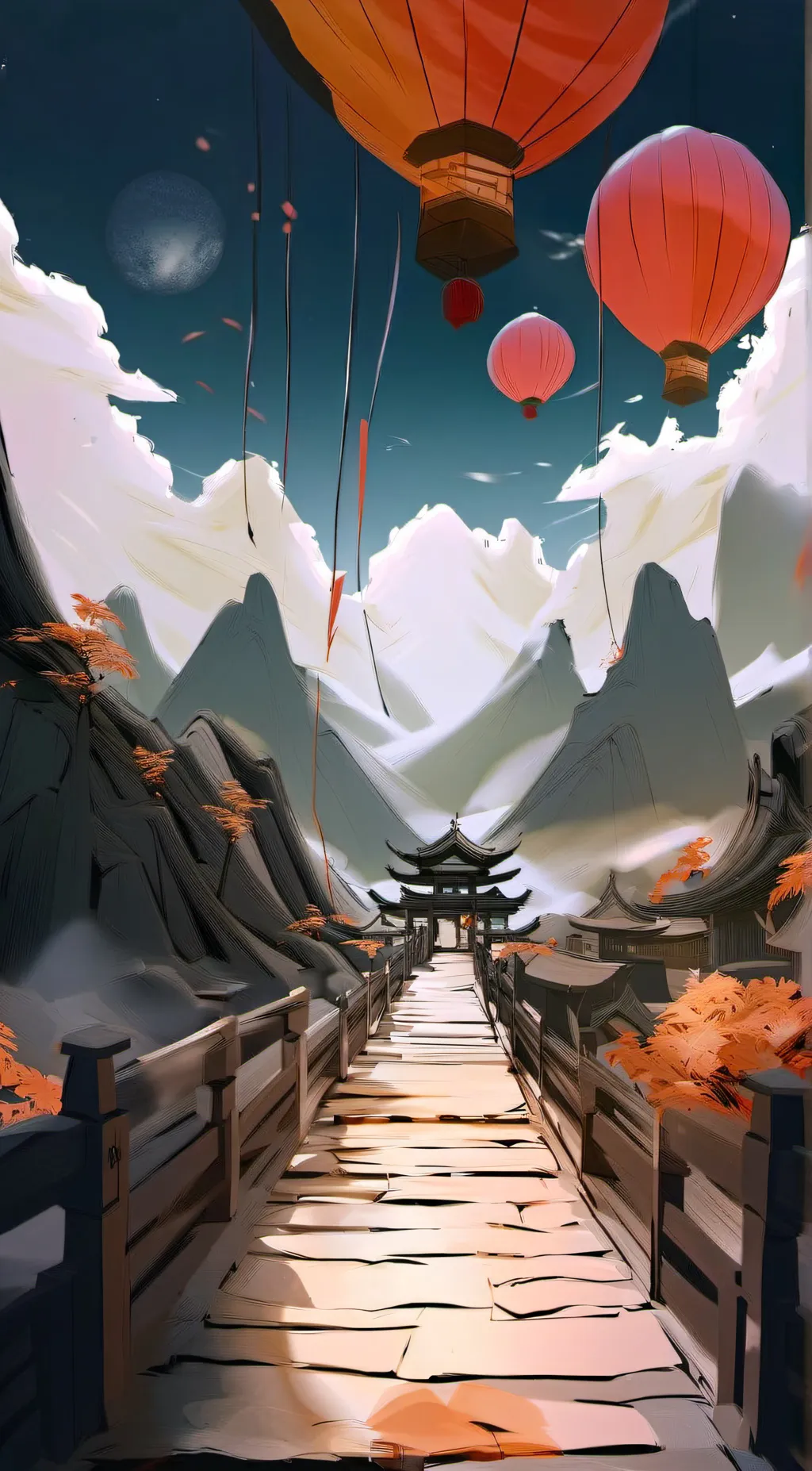 ai character: 终焉之地 background