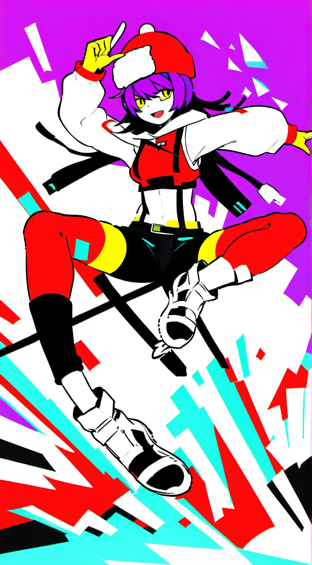 ai character: AleesyaKit background