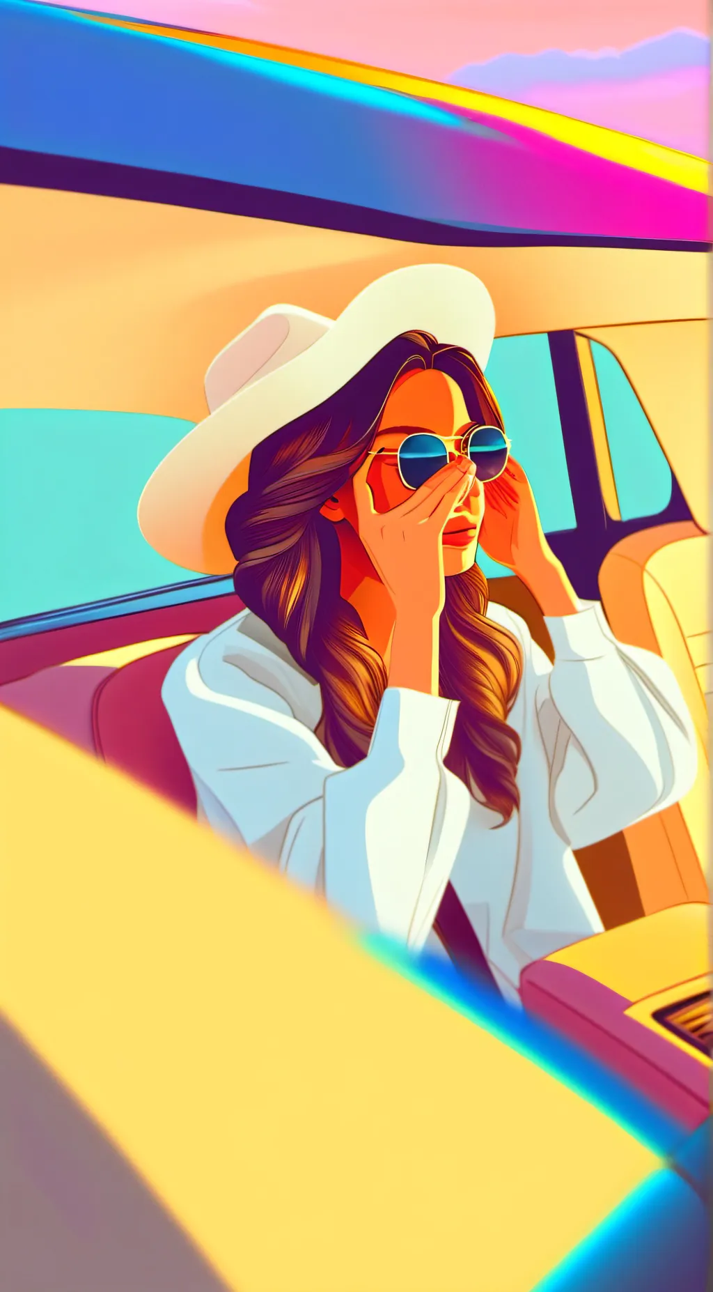 ai character: Mckaylen  background