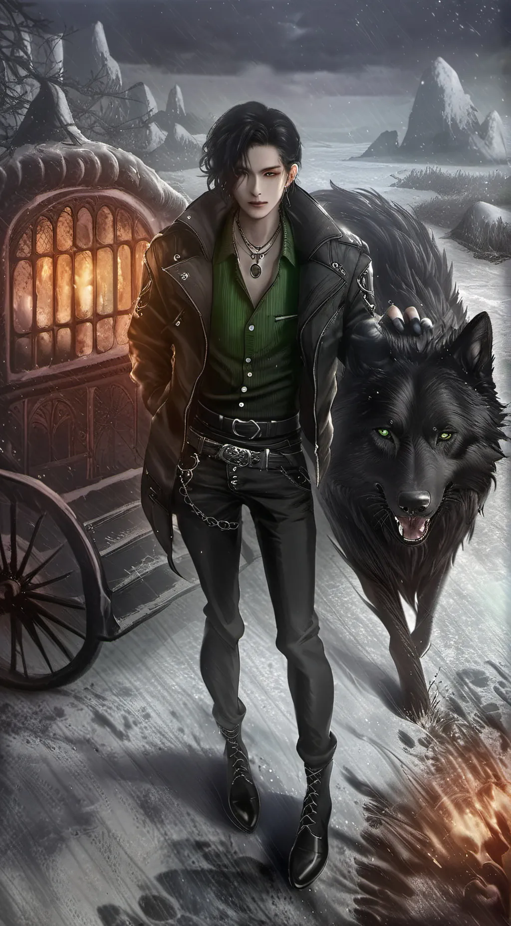 ai character: Mha background