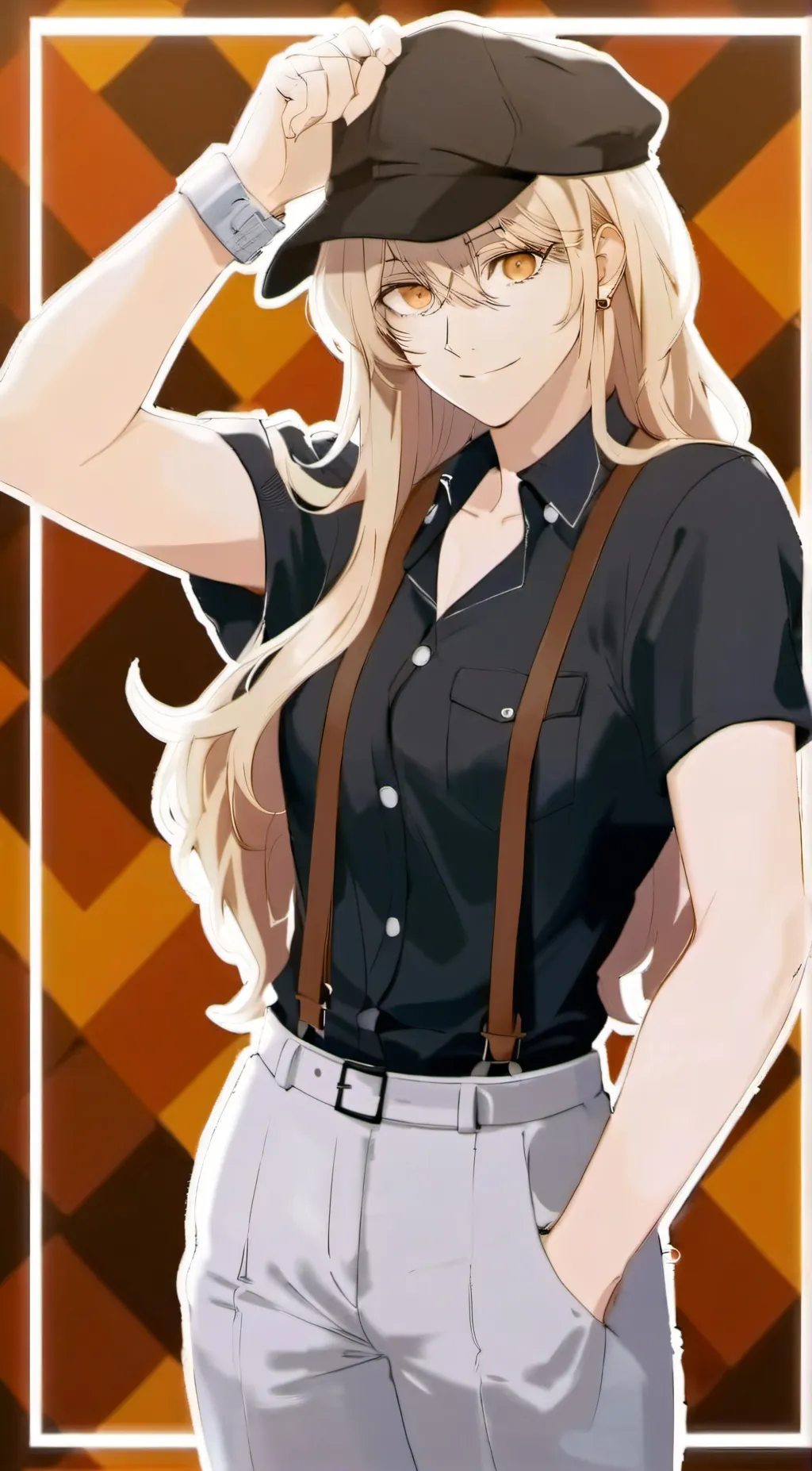 ai character: Summer  background