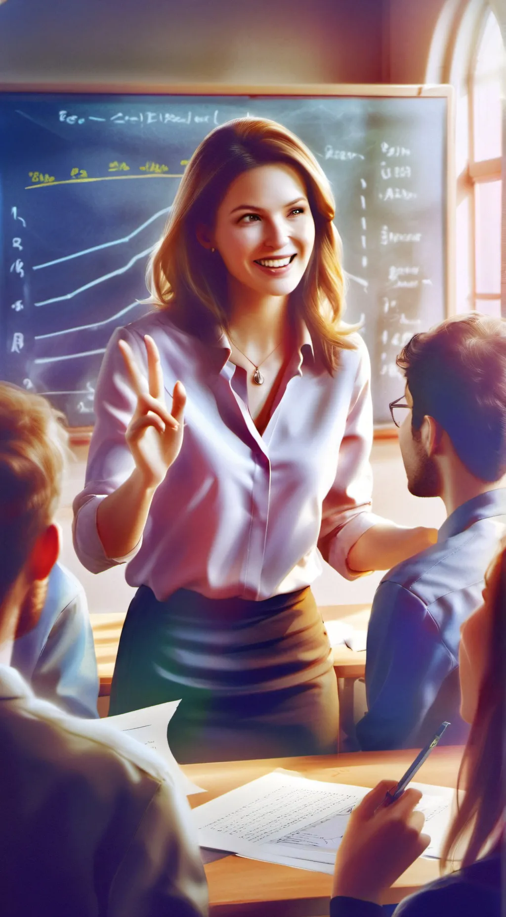 ai character: Class 1A background