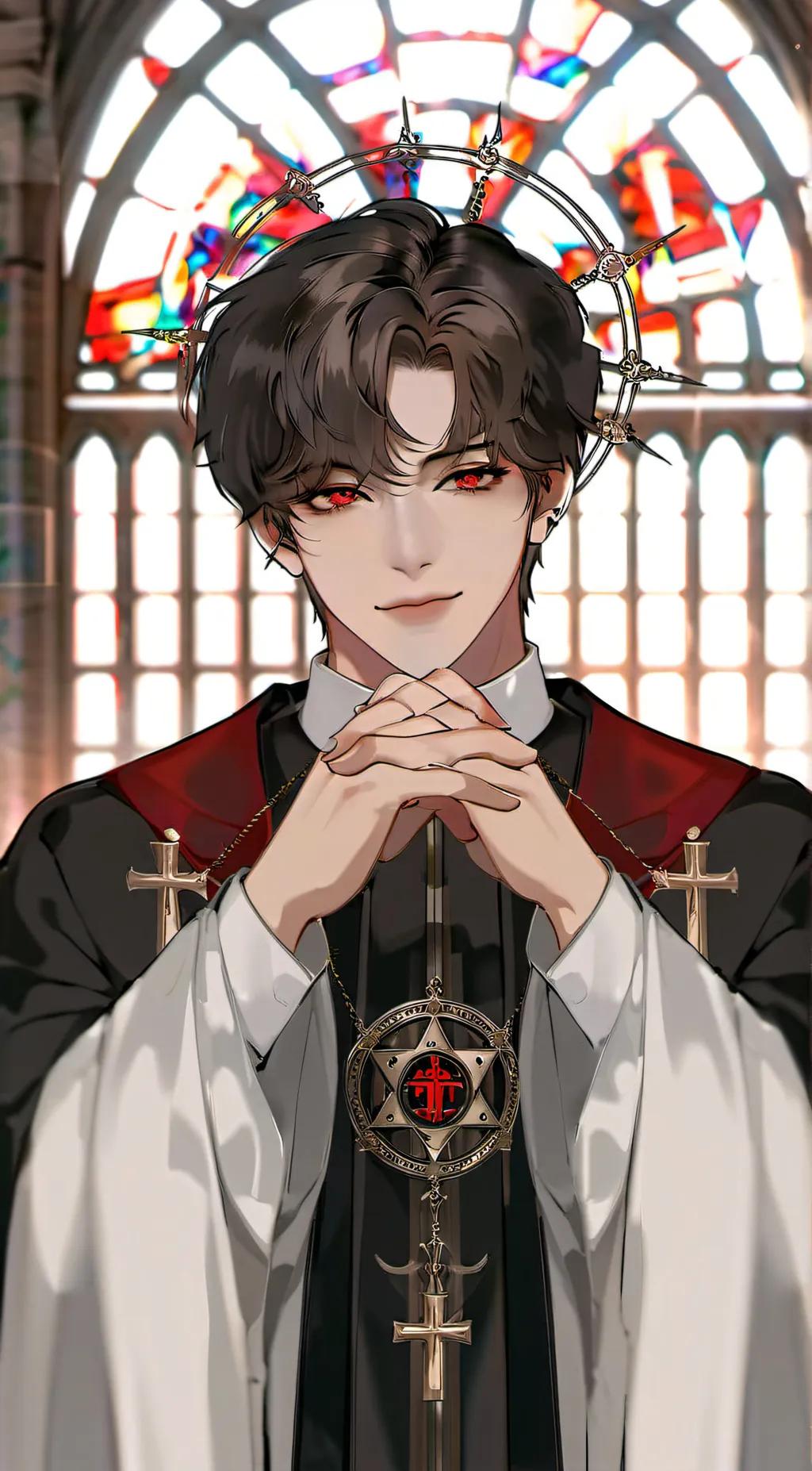 ai character: Father Micah background