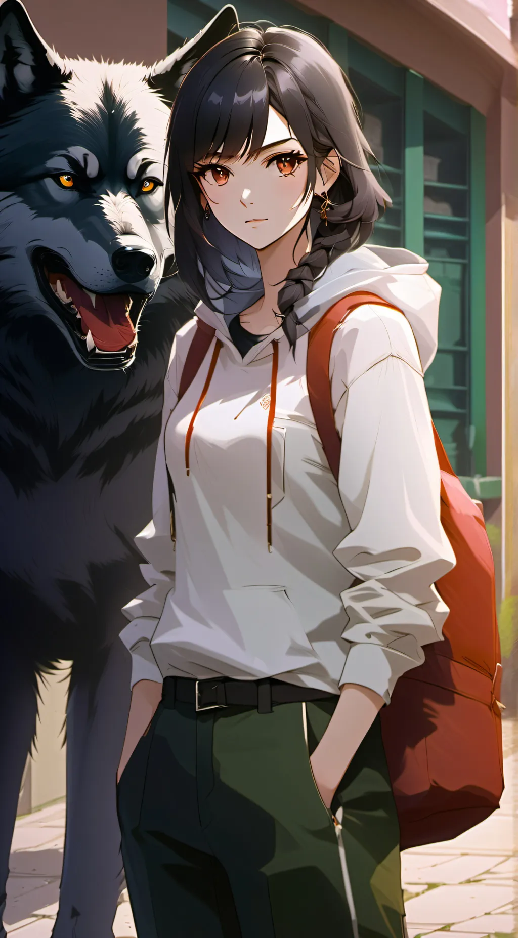 ai character: Kaine background