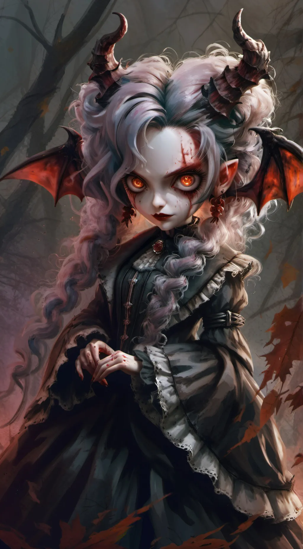 ai character: PIGEONT POSTASHIO background