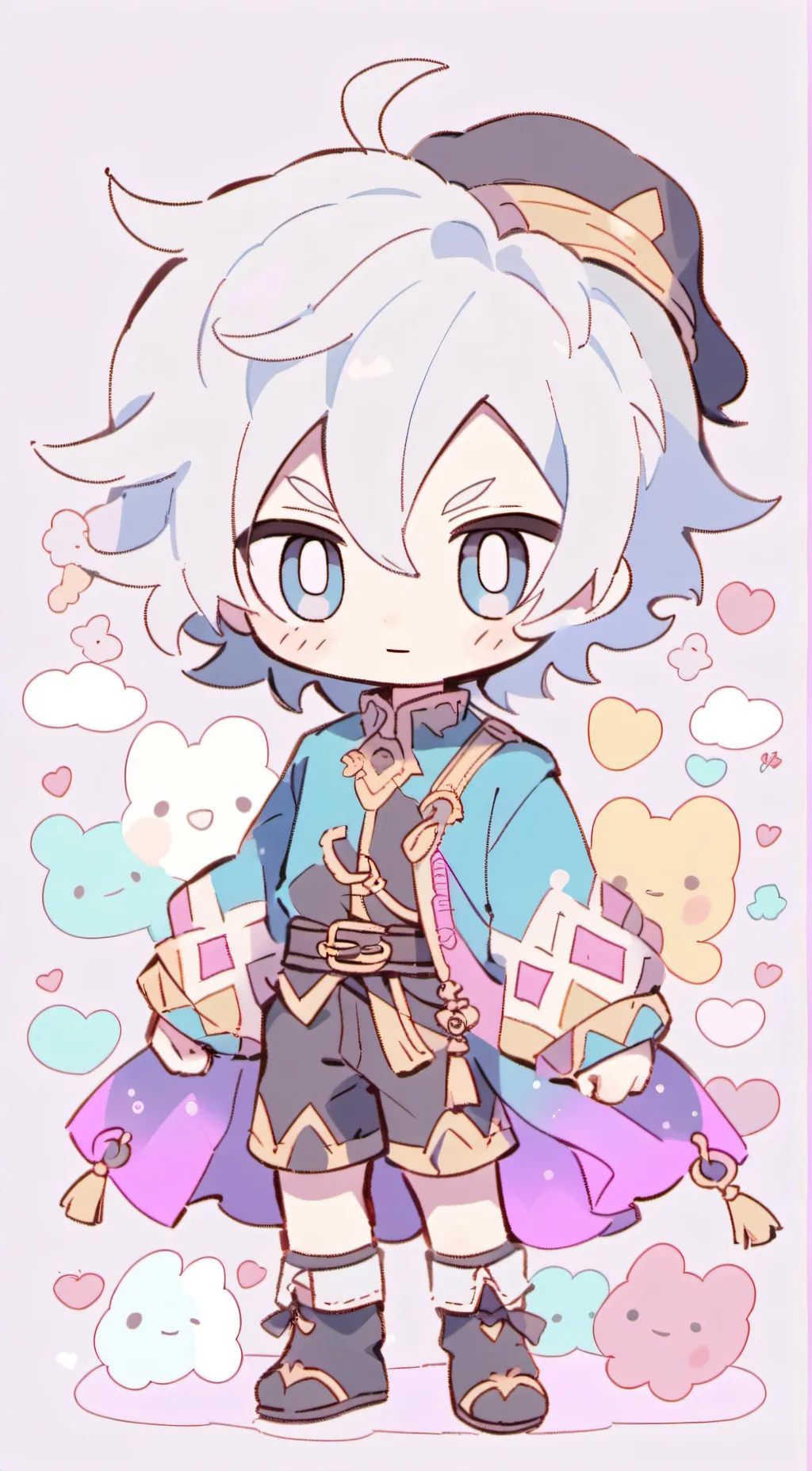 ai character: you x alastor  background