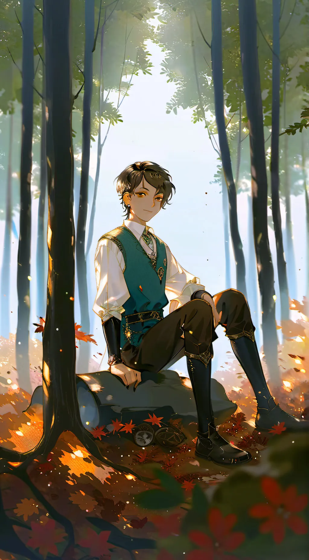 ai character: Luke background