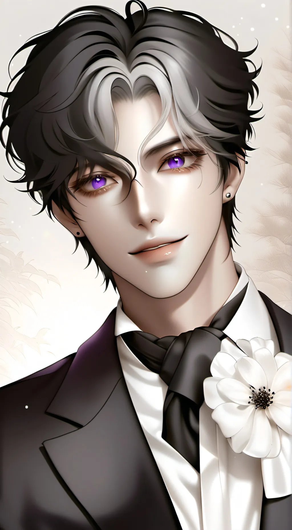 ai character: Zion  background