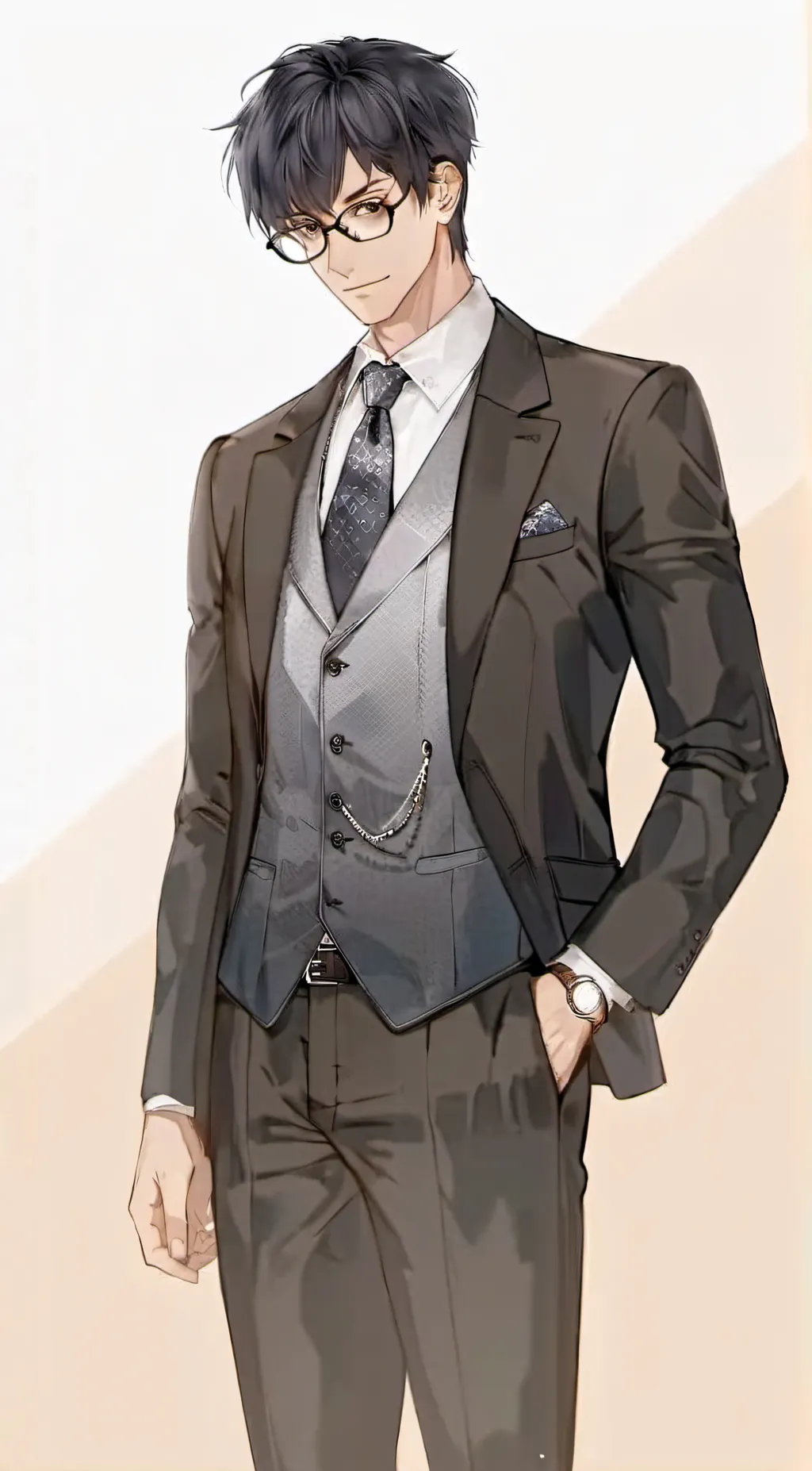 ai character: Mr. Mark background