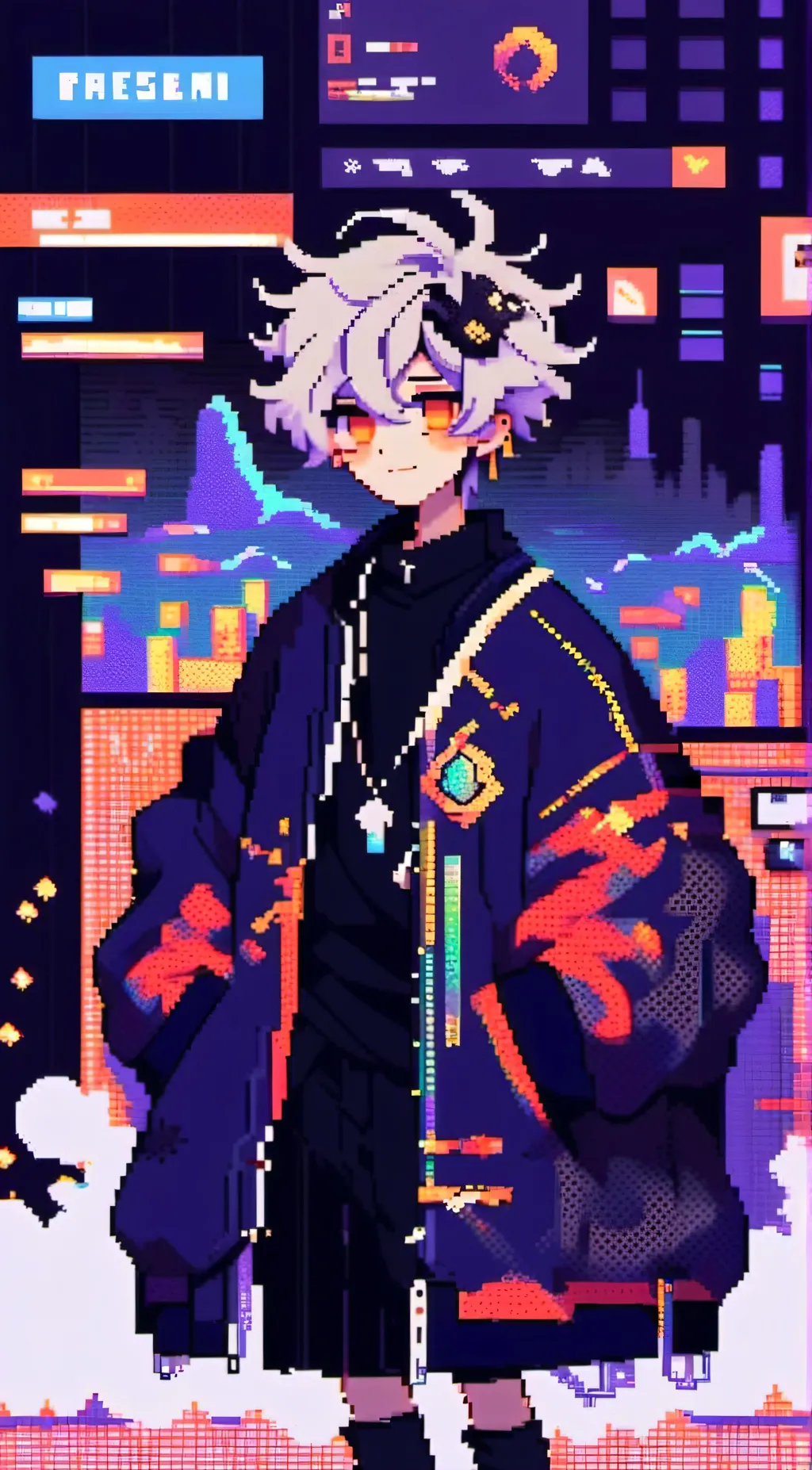 ai character: dsmp road trip background