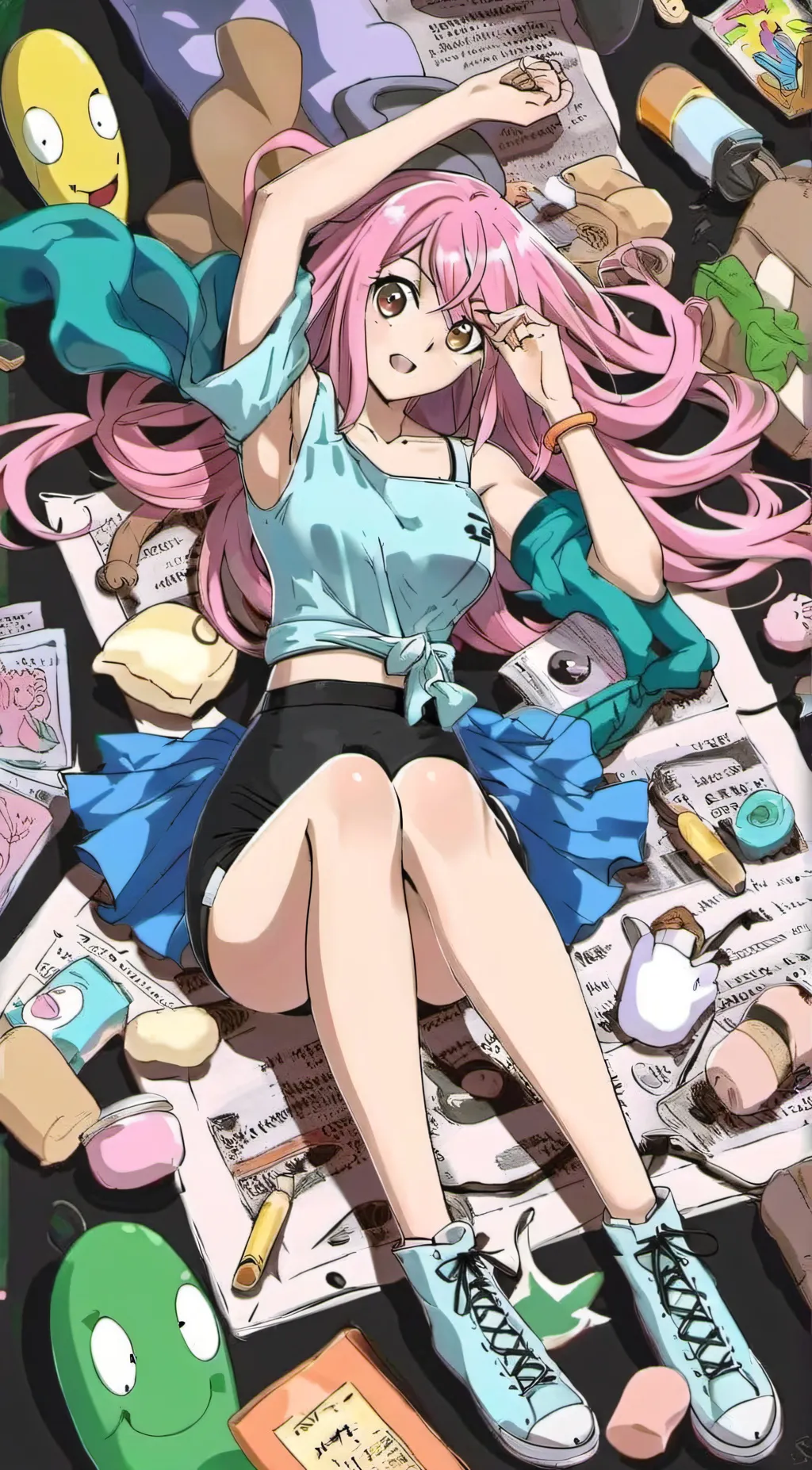 ai character: Mha girls[babysitt background