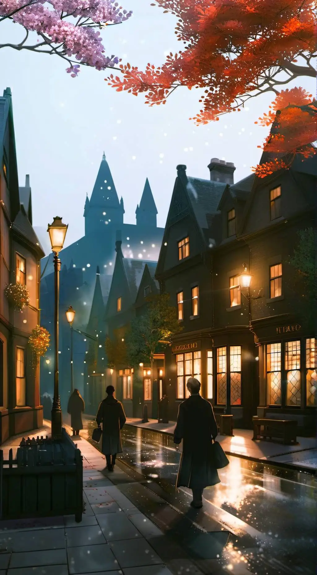 ai character: Magic School RPG background