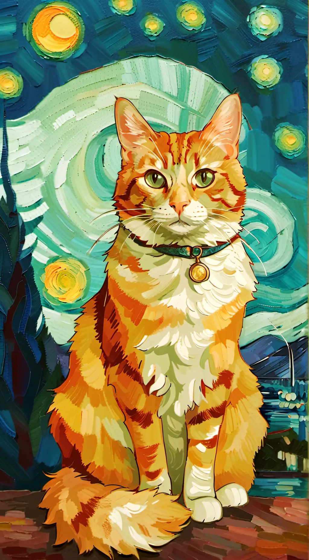 ai character: copycat background