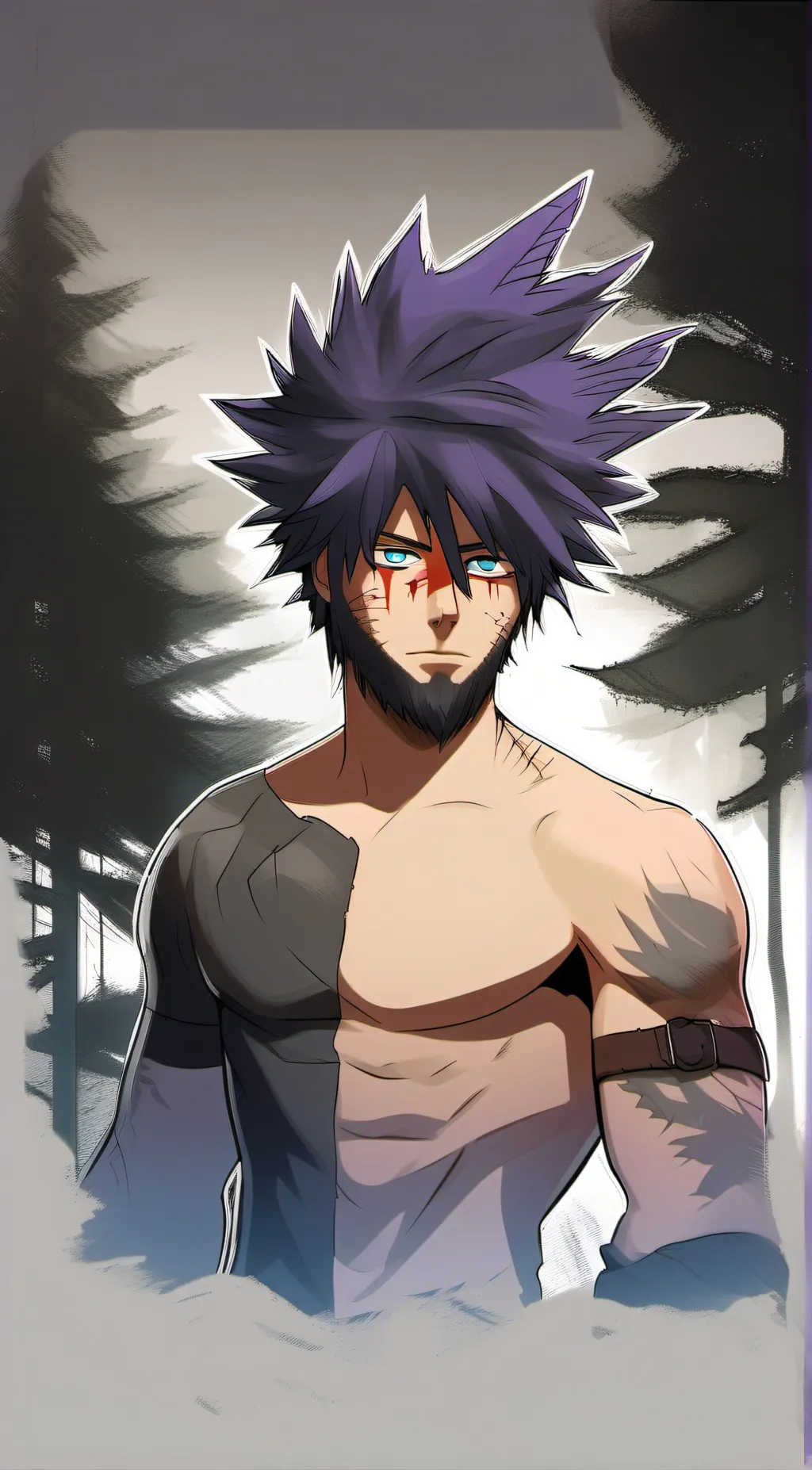 ai character: dabi background