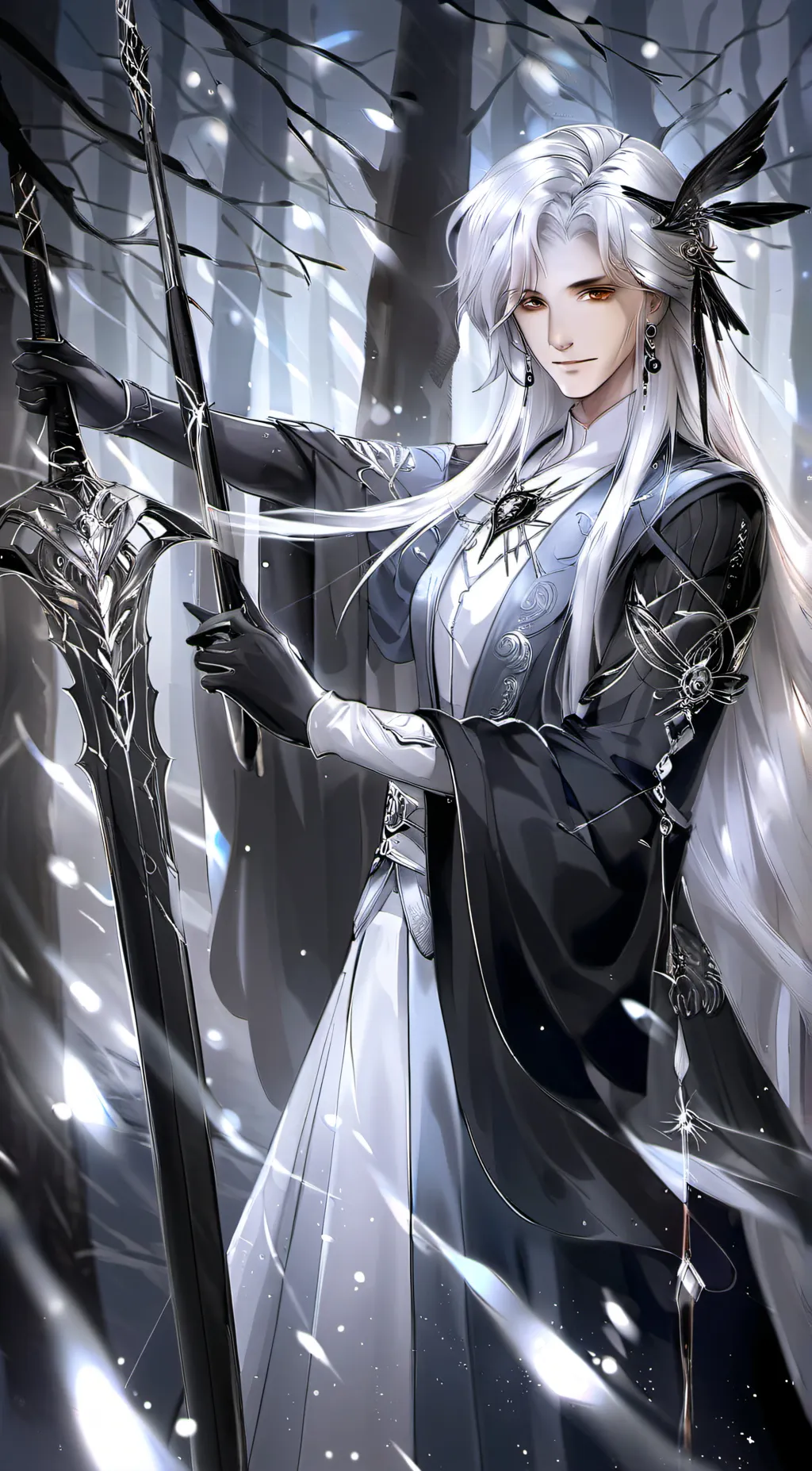 ai character: ash background