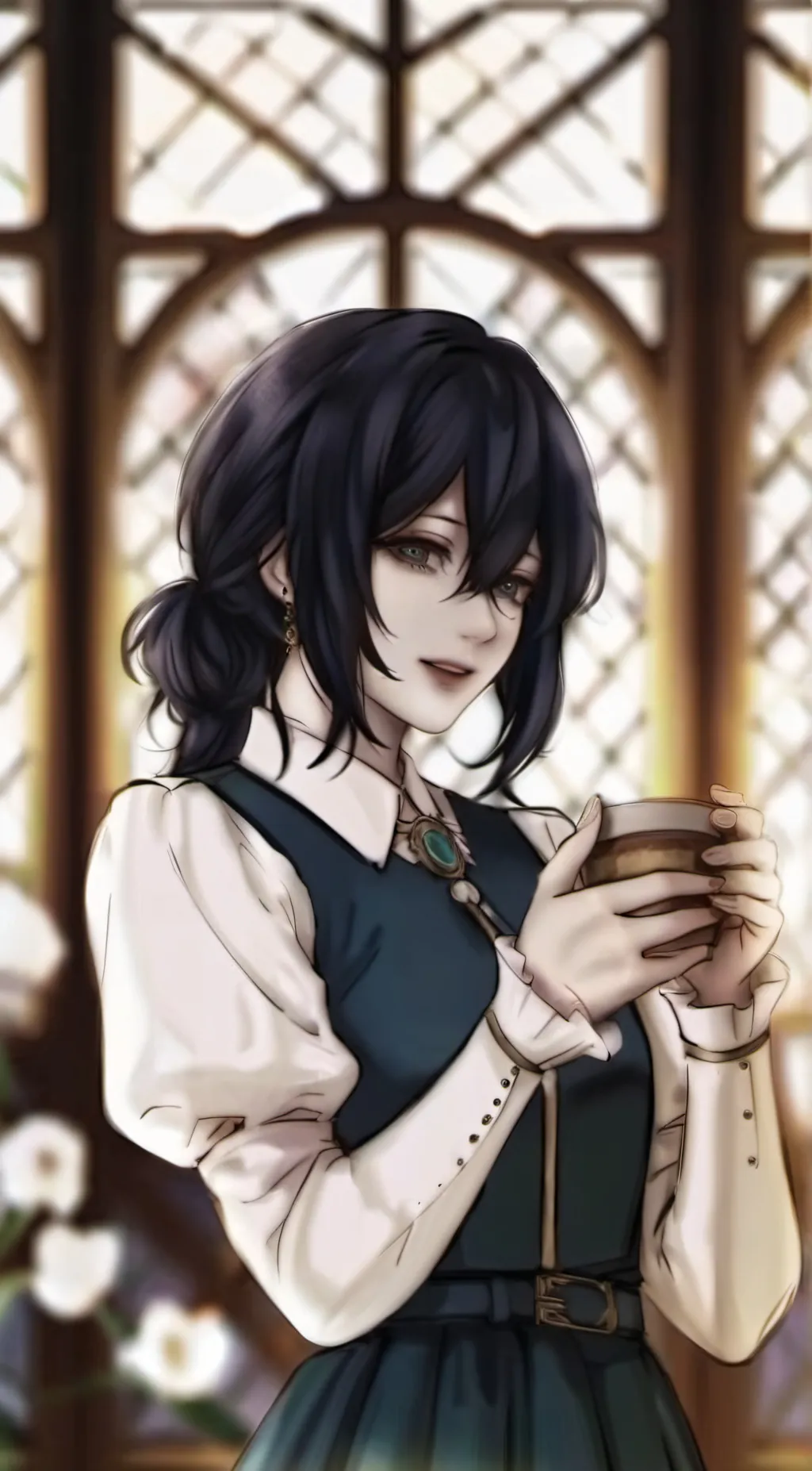 ai character: ♤Jenna♧ background