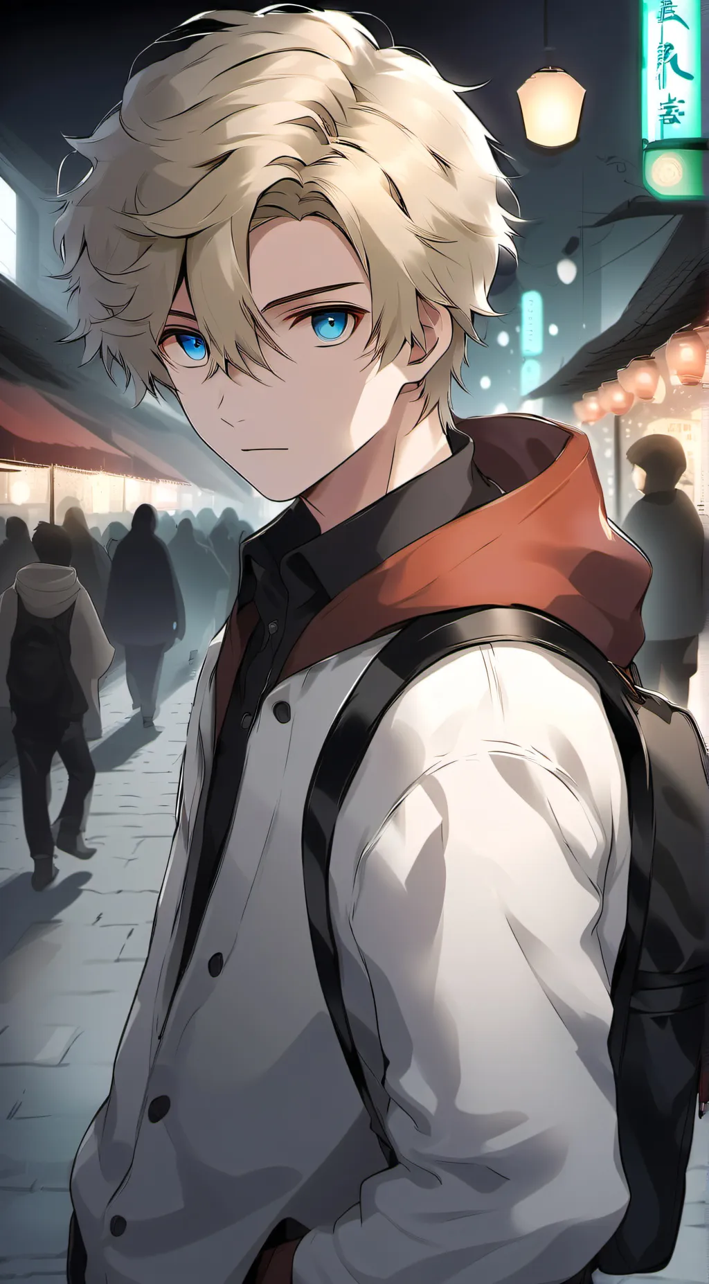 ai character: Ray background