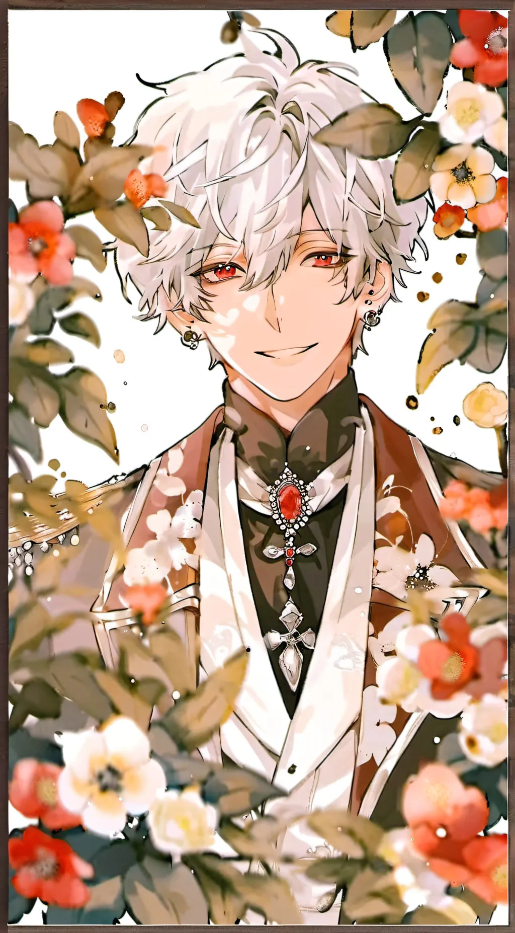 ai character: Lucian Evergreen background