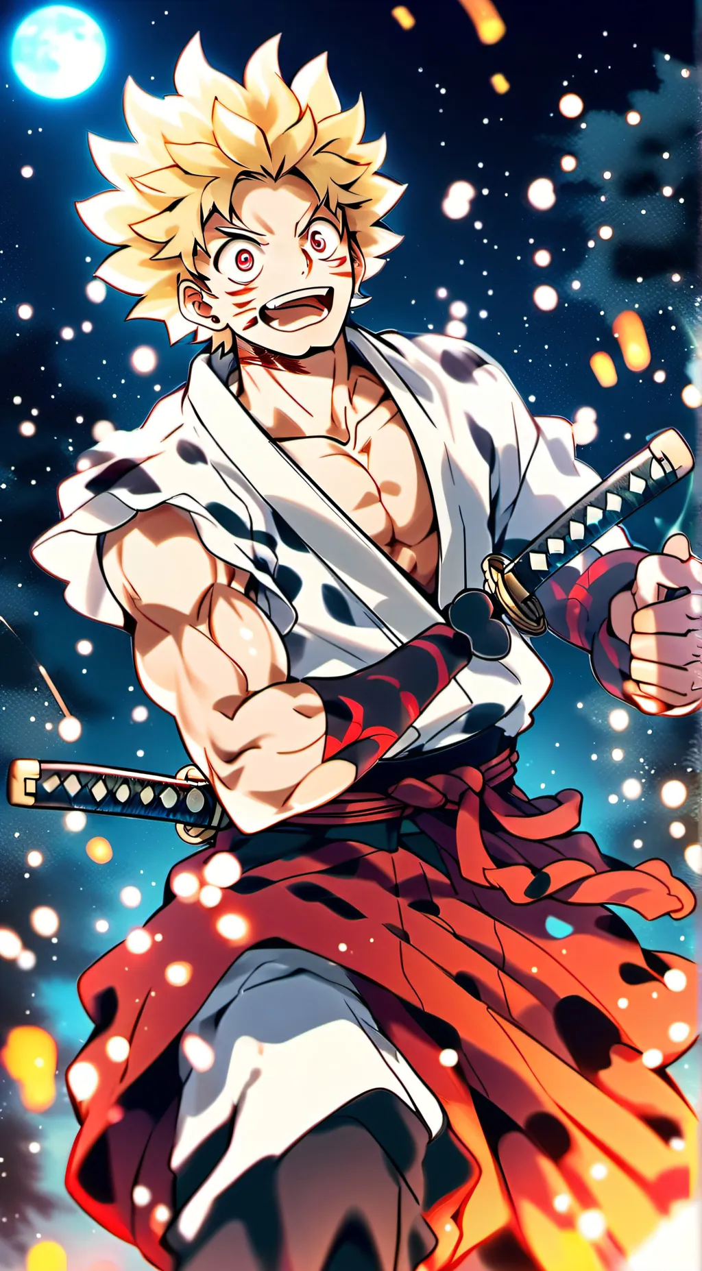 ai character: is the pirate king background