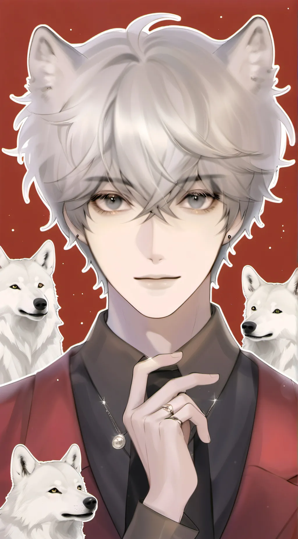 ai character: wolf leader background