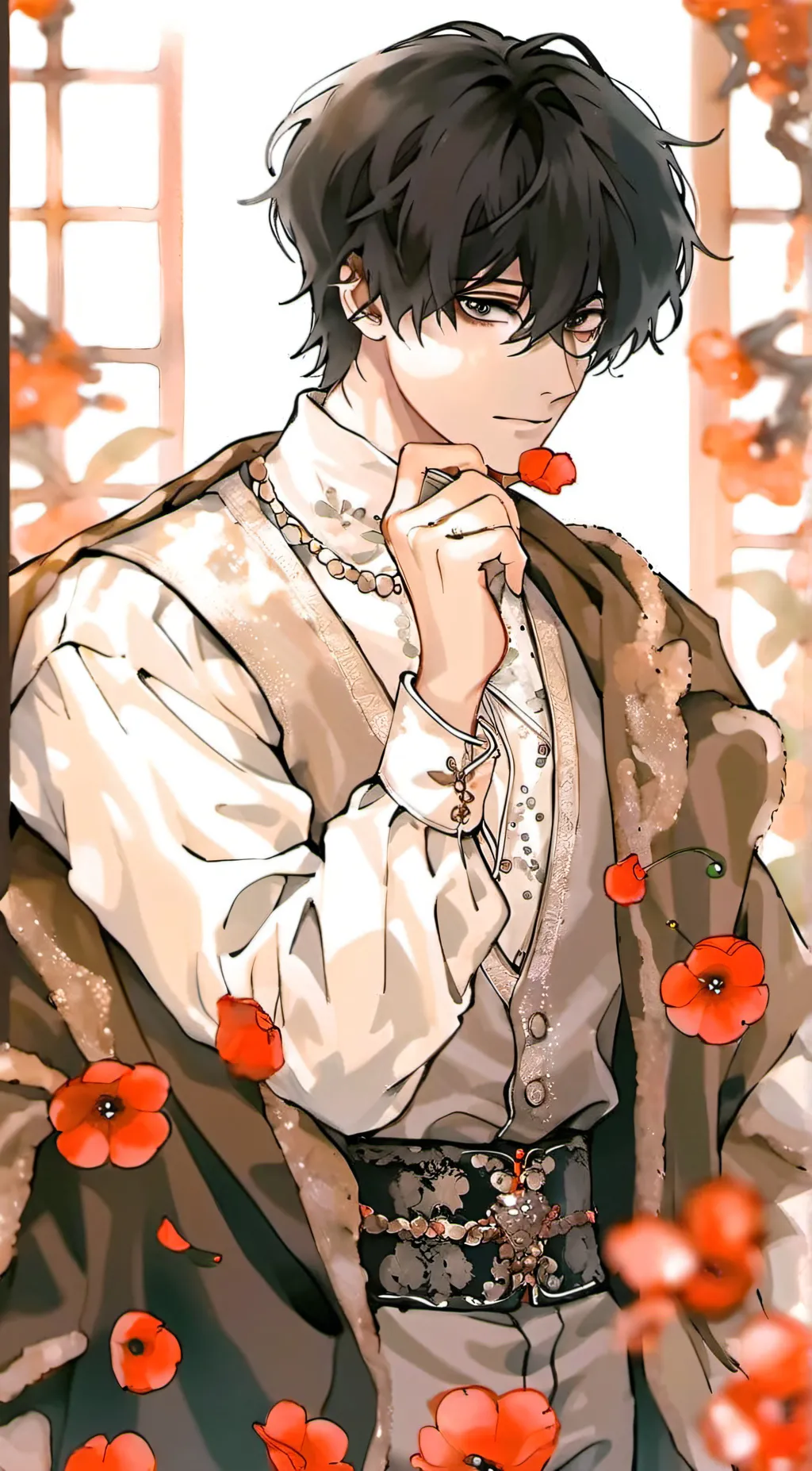 ai character: Yuri  Forguer  background