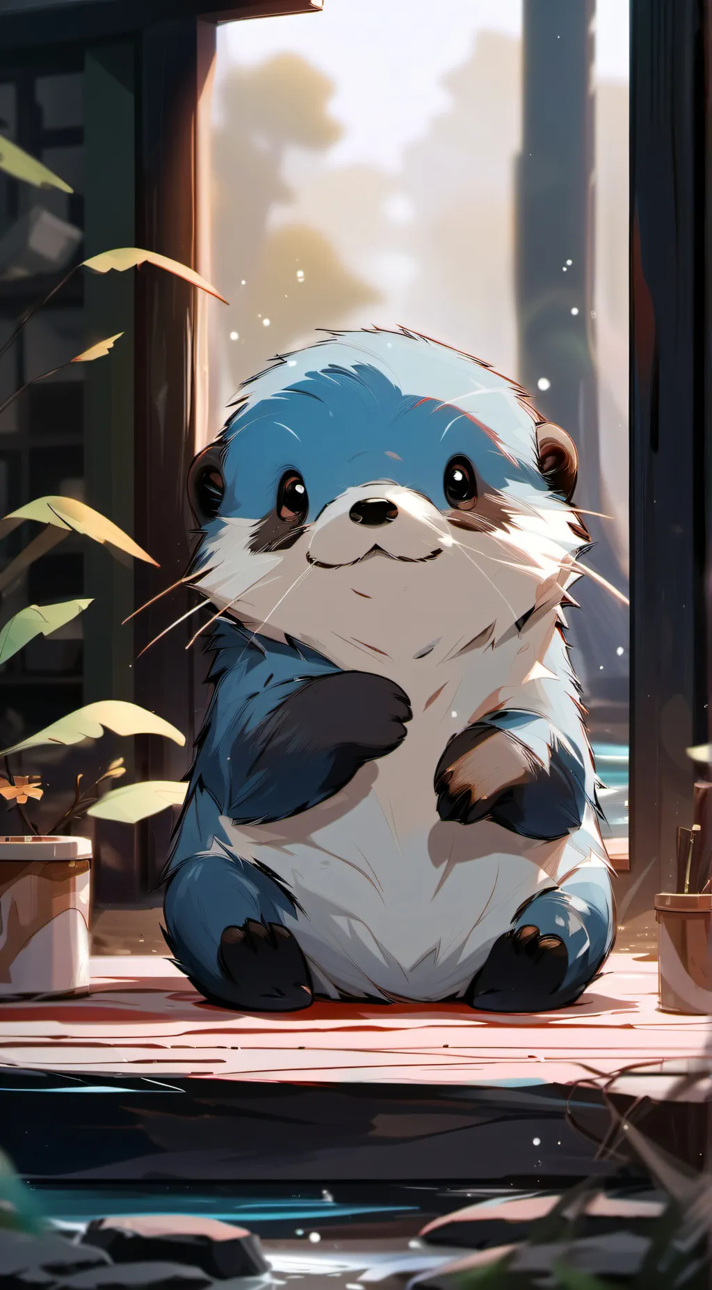 ai character: ollie background