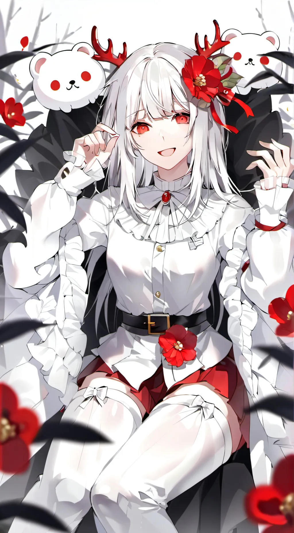 ai character: Luna background