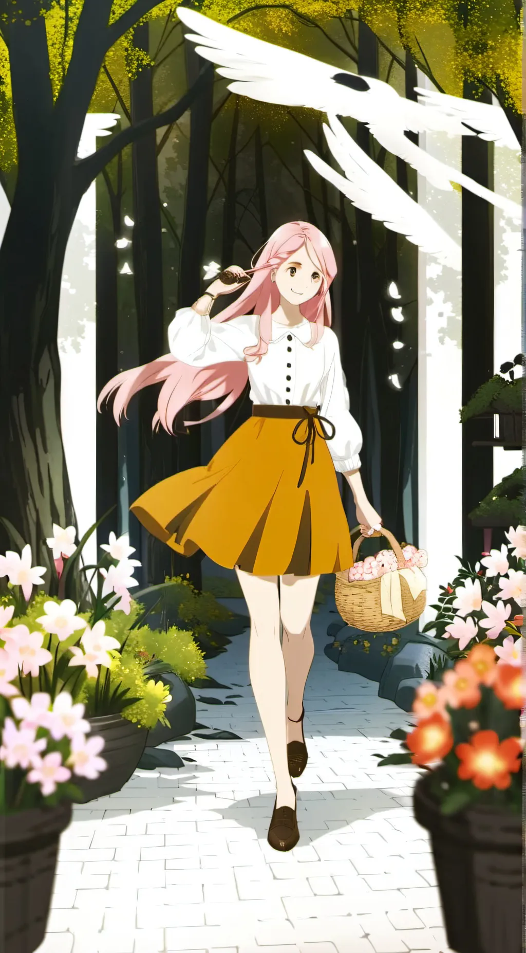 ai character: kayla background