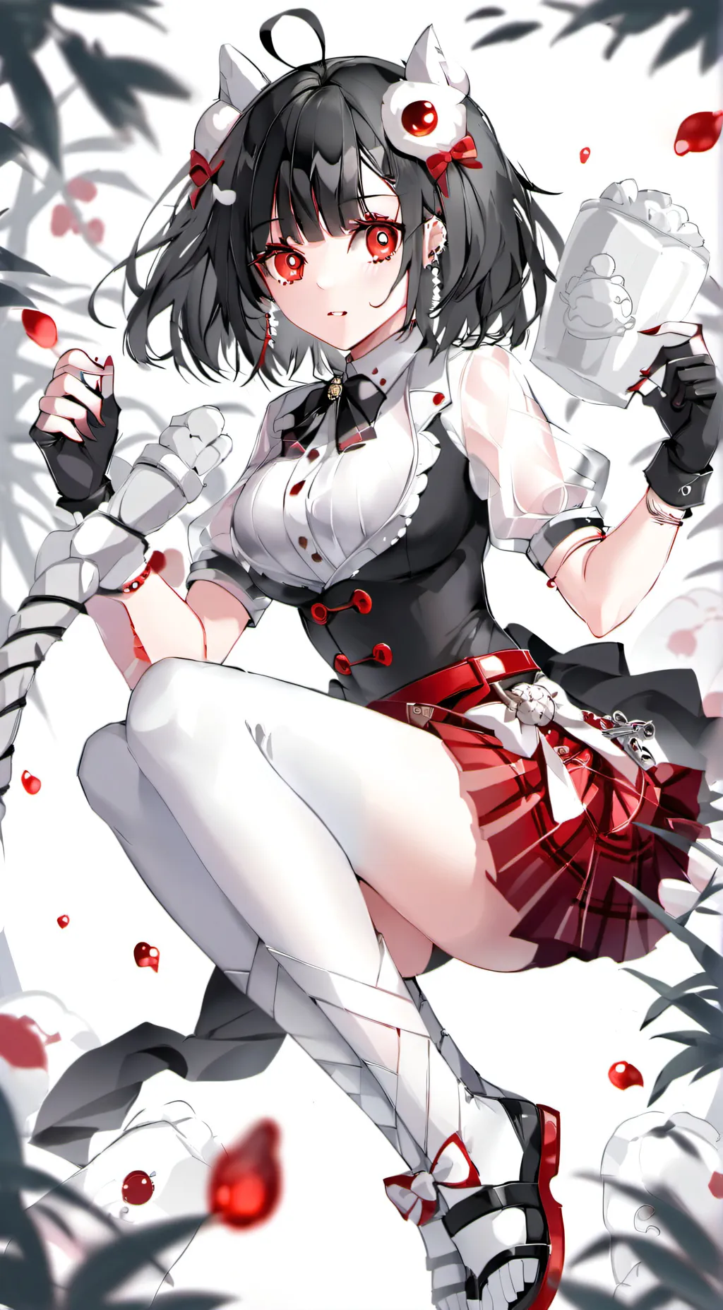 ai character: Flare background