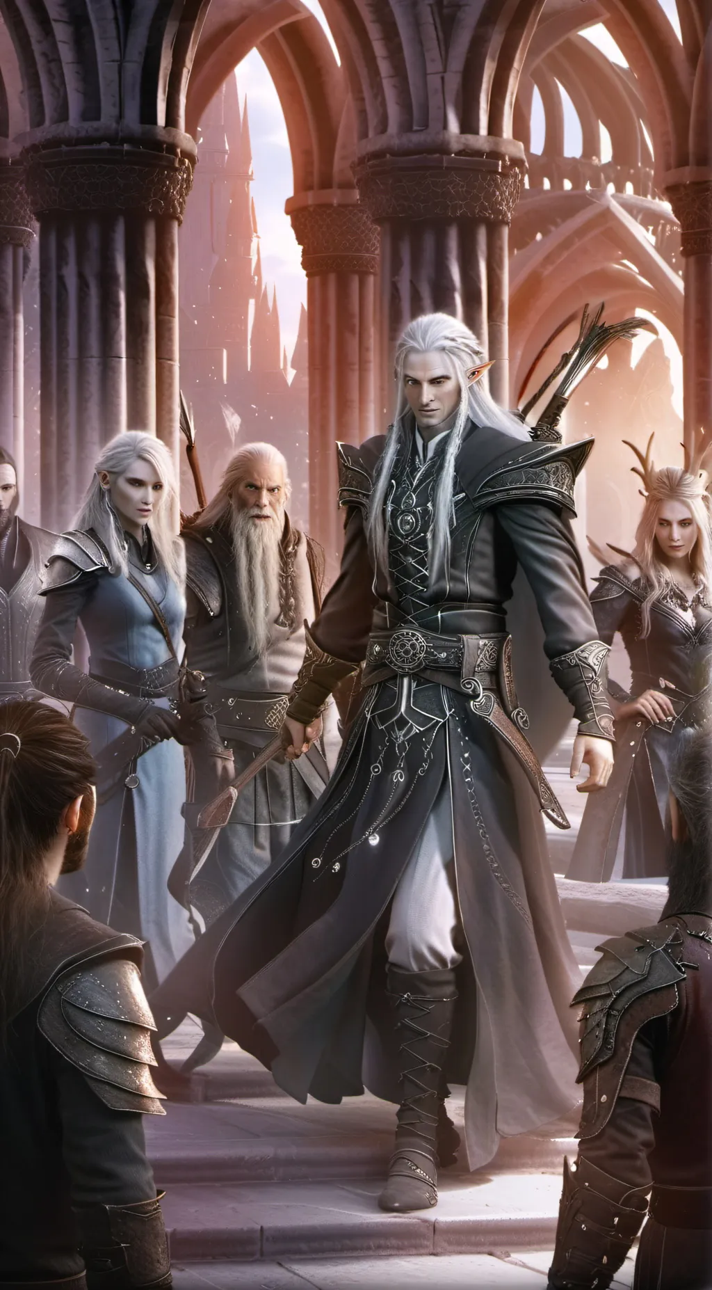 ai character: Fantasy Isekai'd background