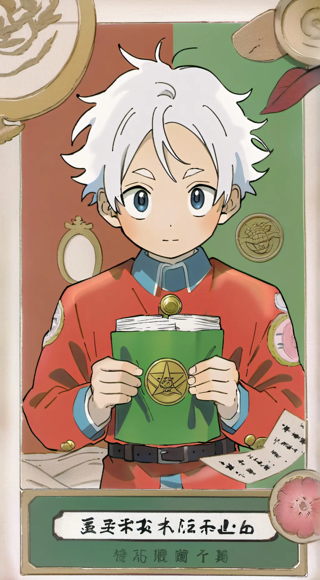 ai character: MHA panic! background