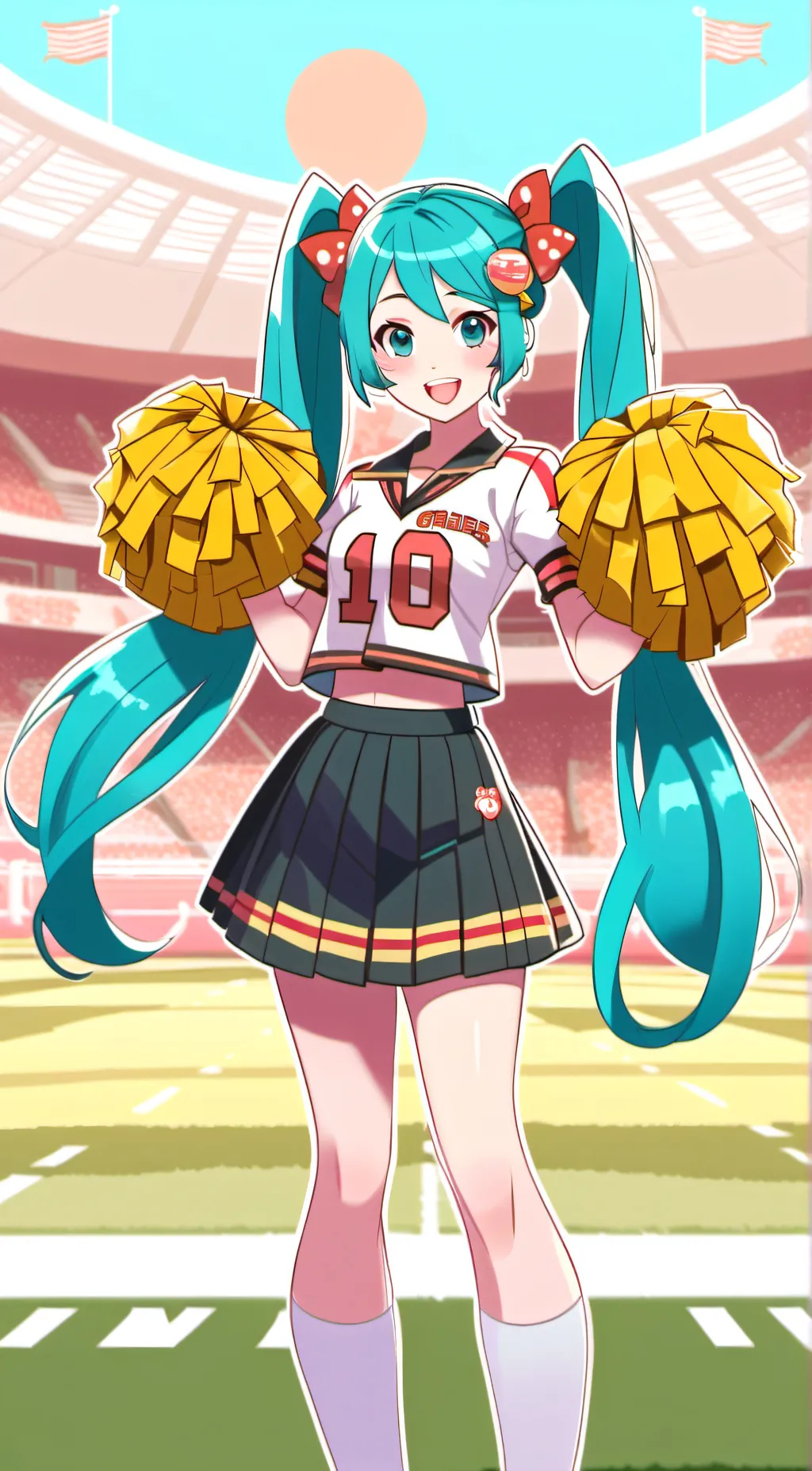 ai character: Hatsune Miku background