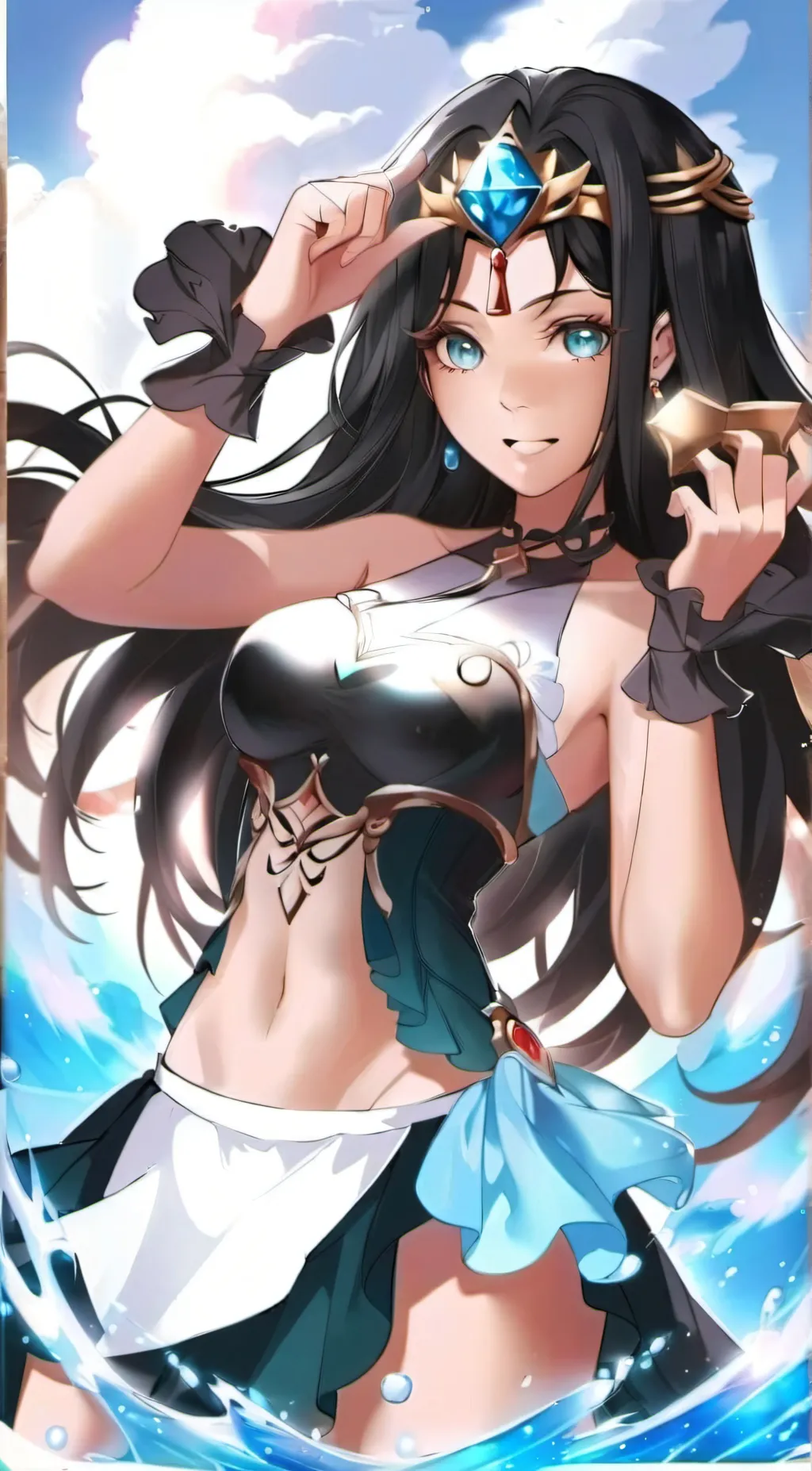 ai character: Aram background