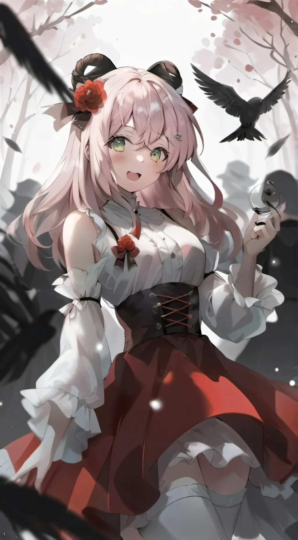 ai character: Lily background