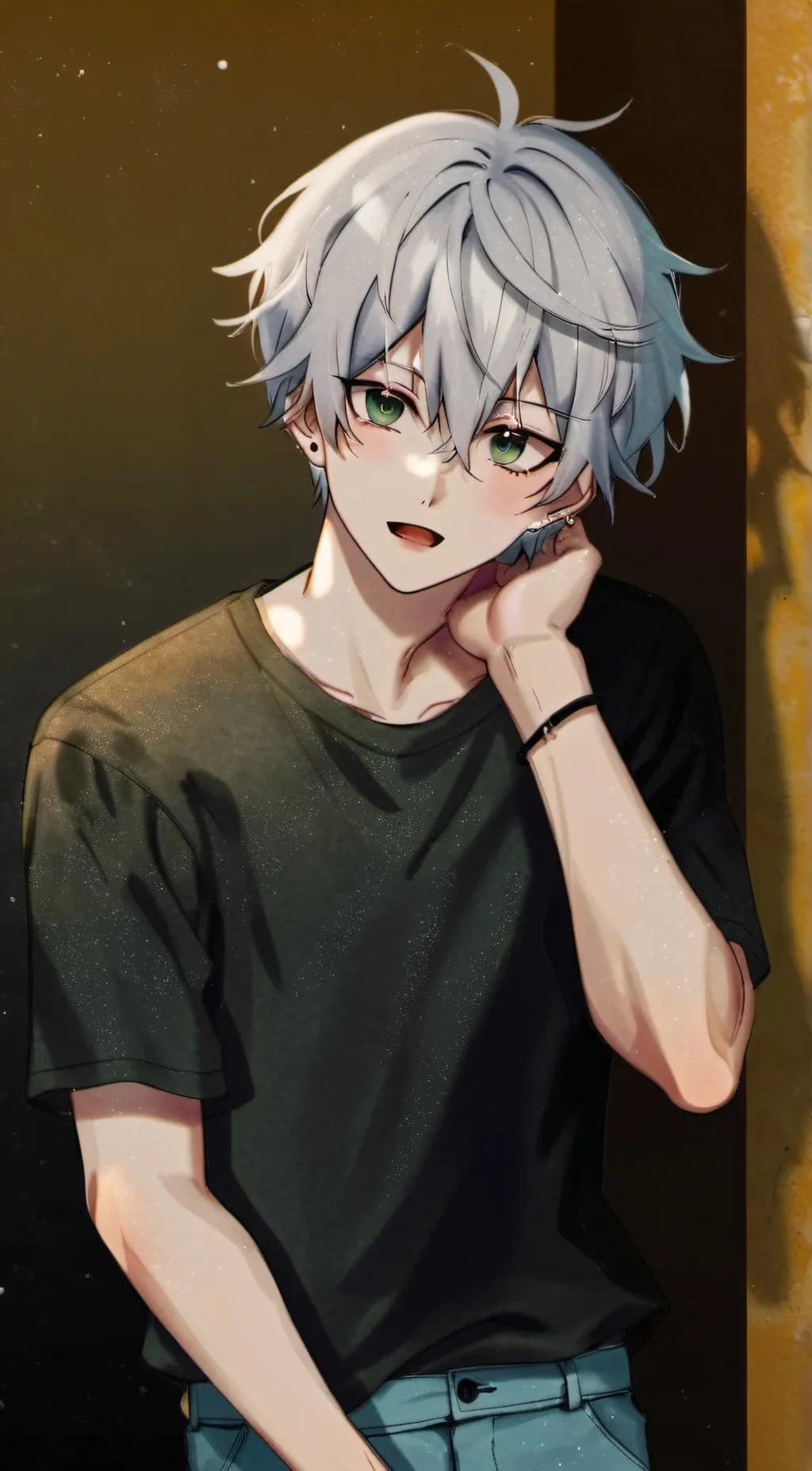 ai character: Leo background