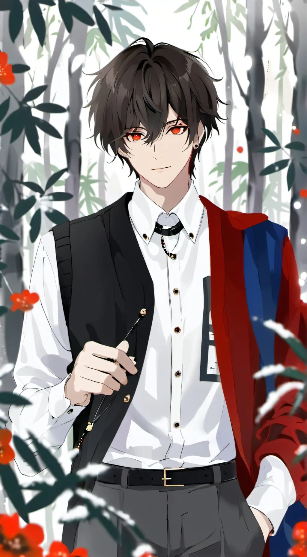 ai character: leon background