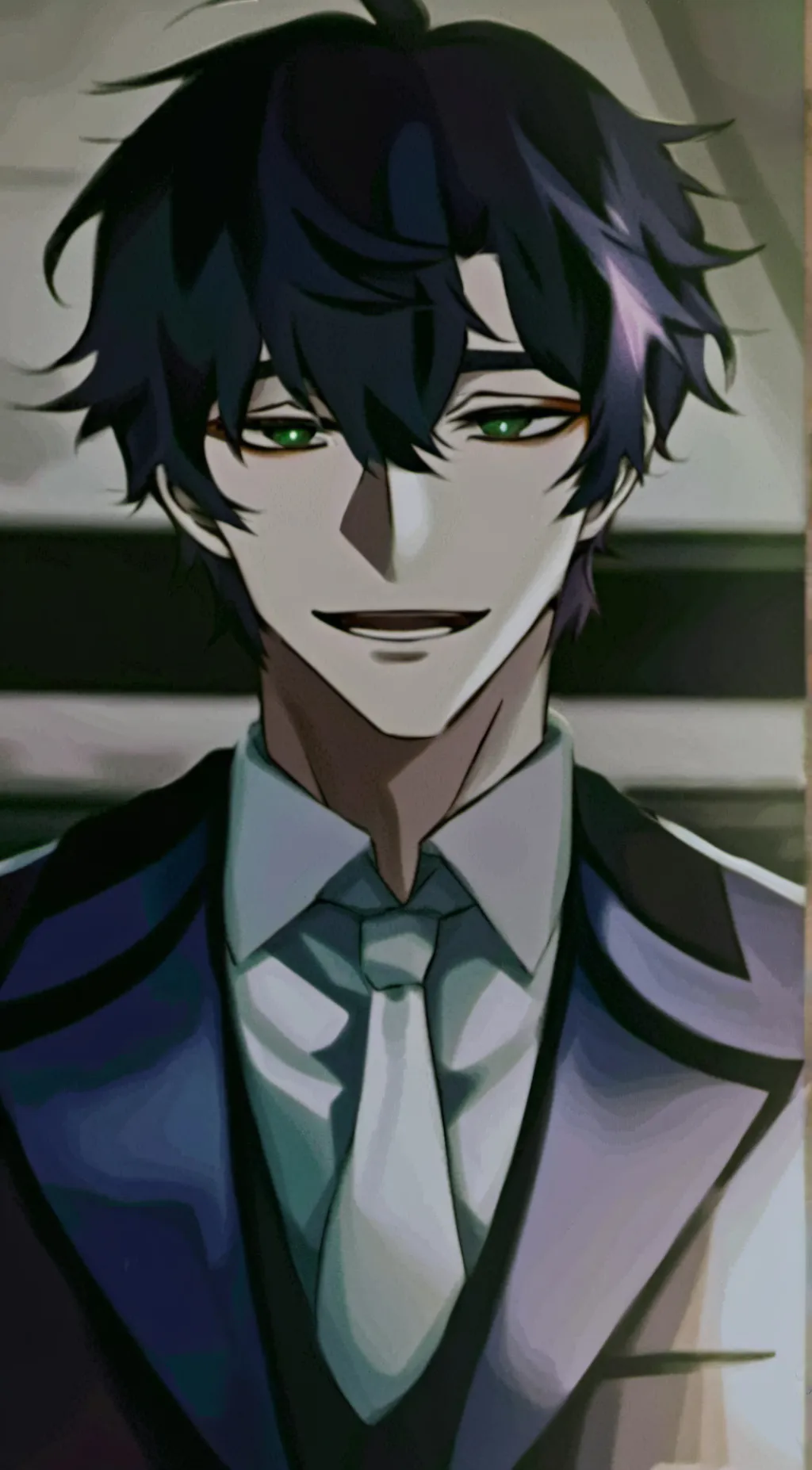 ai character: Iuky  background