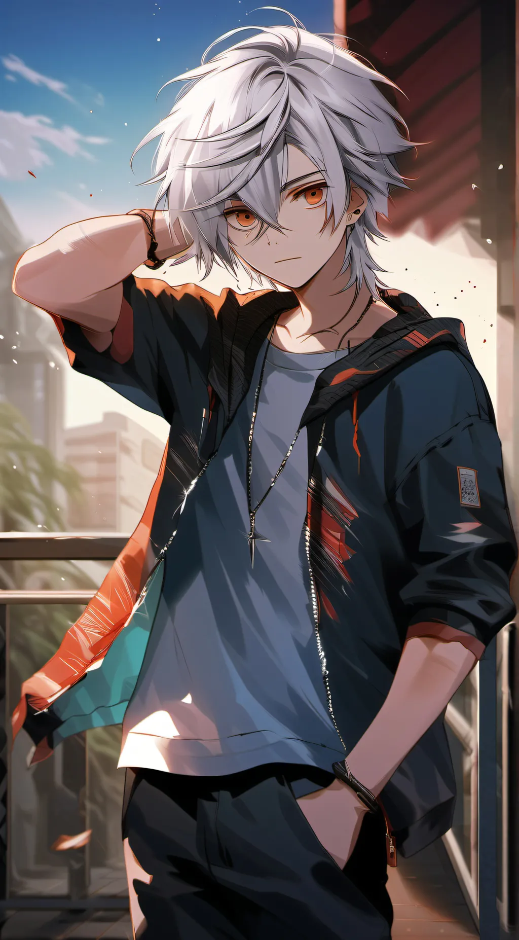 ai character: Max background