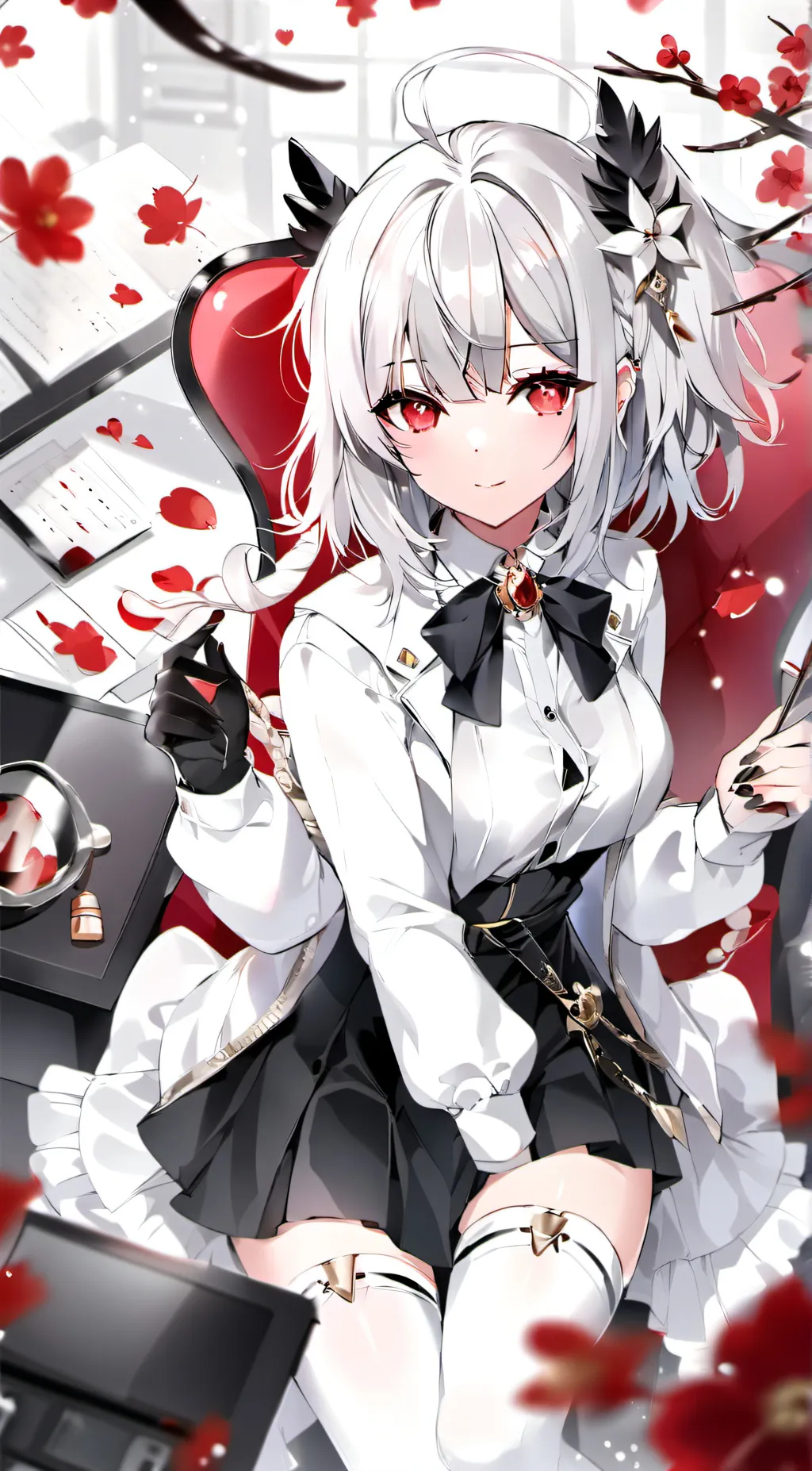 ai character: laica background