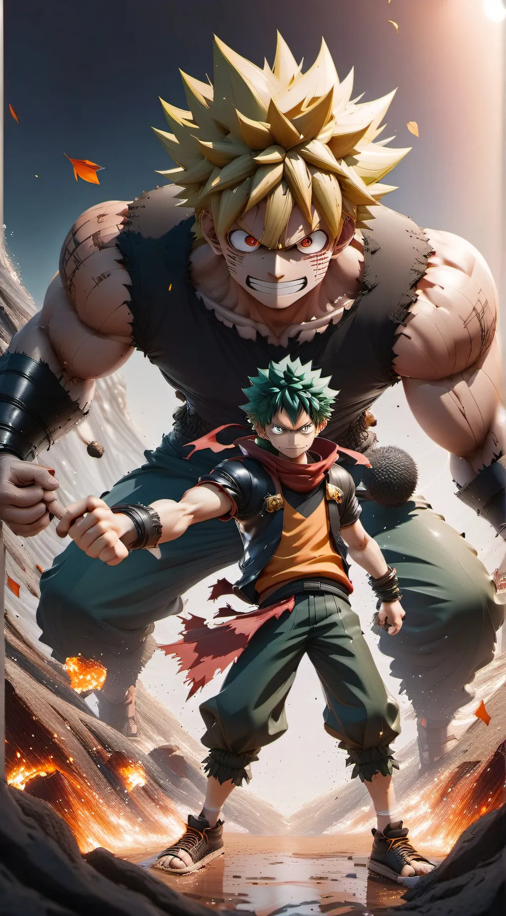 Talkie AI - Chat with deku and bakugo